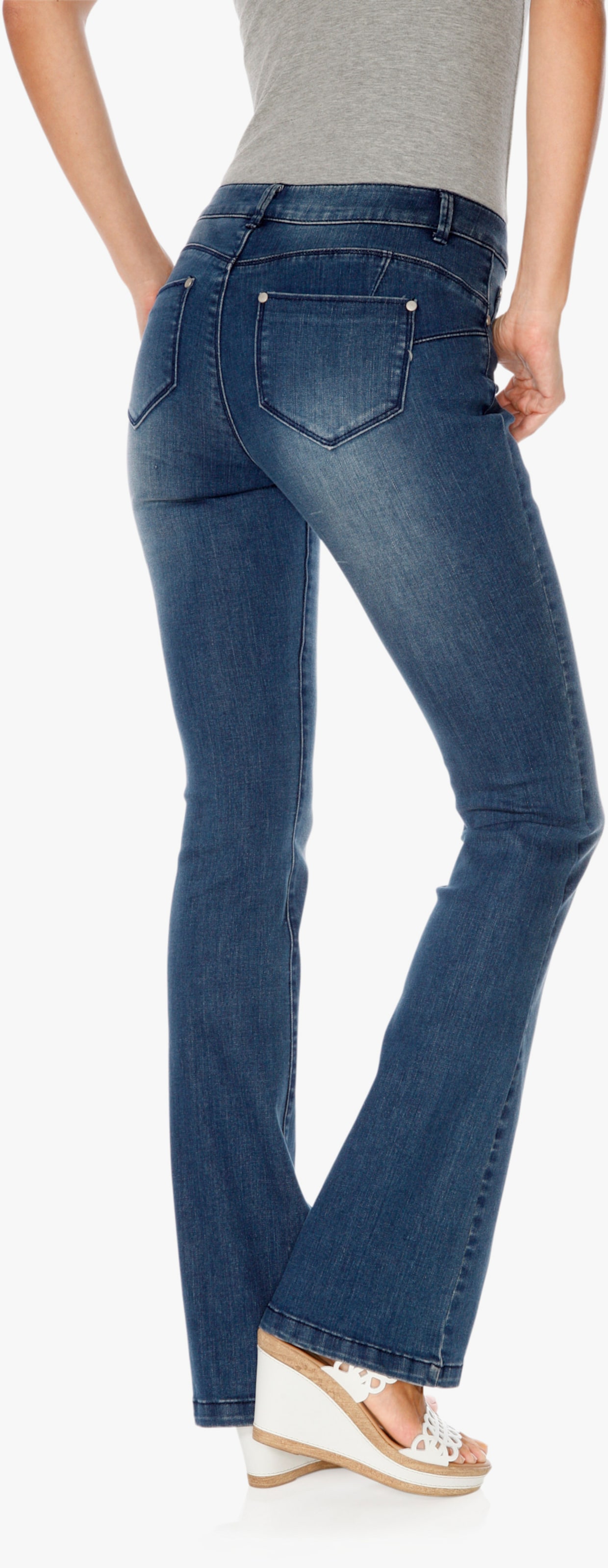 heine Bauchweg-Jeans - blue denim