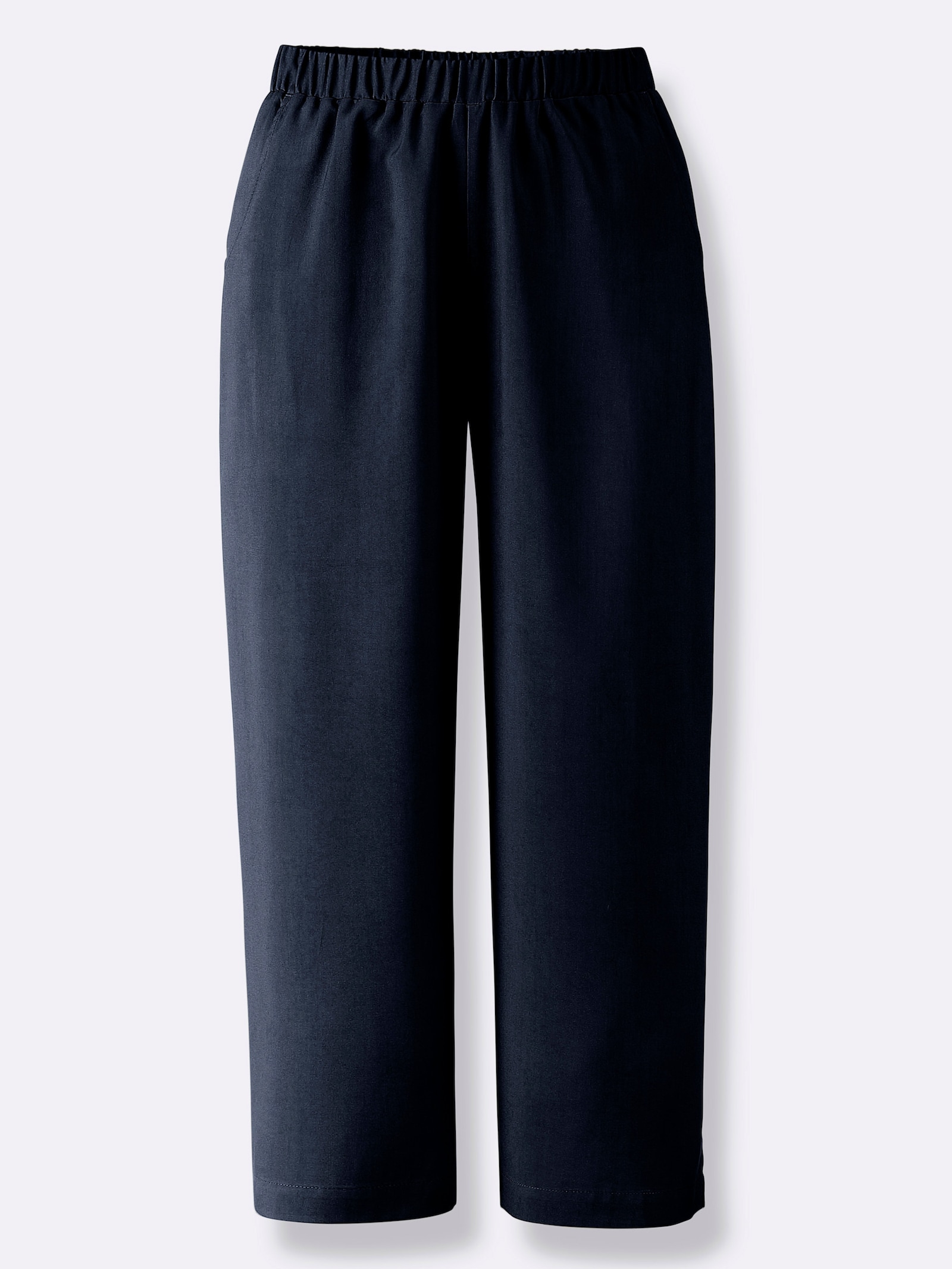 Bekväm culottebyxa - marin