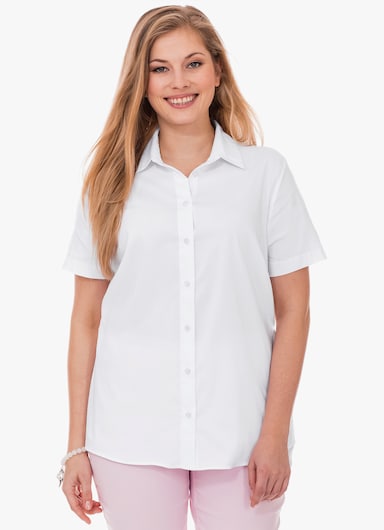sheego Stretchbluse - weiß