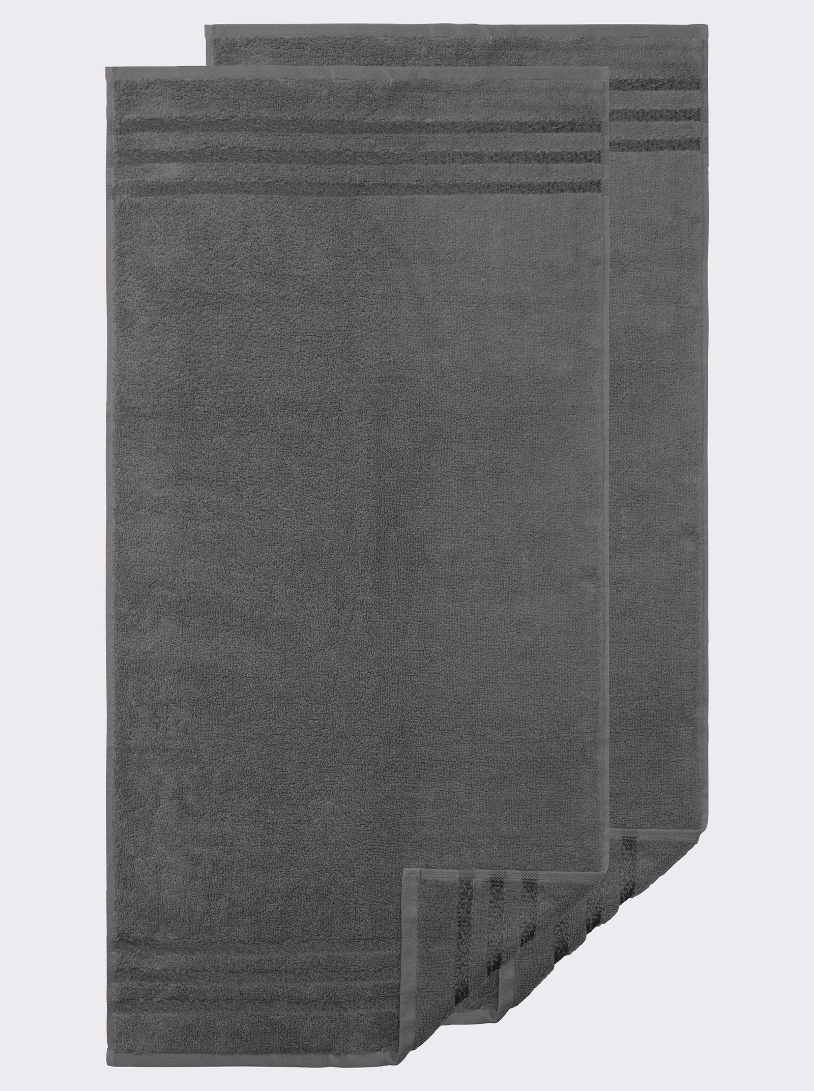wäschepur Handtuch - anthrazit