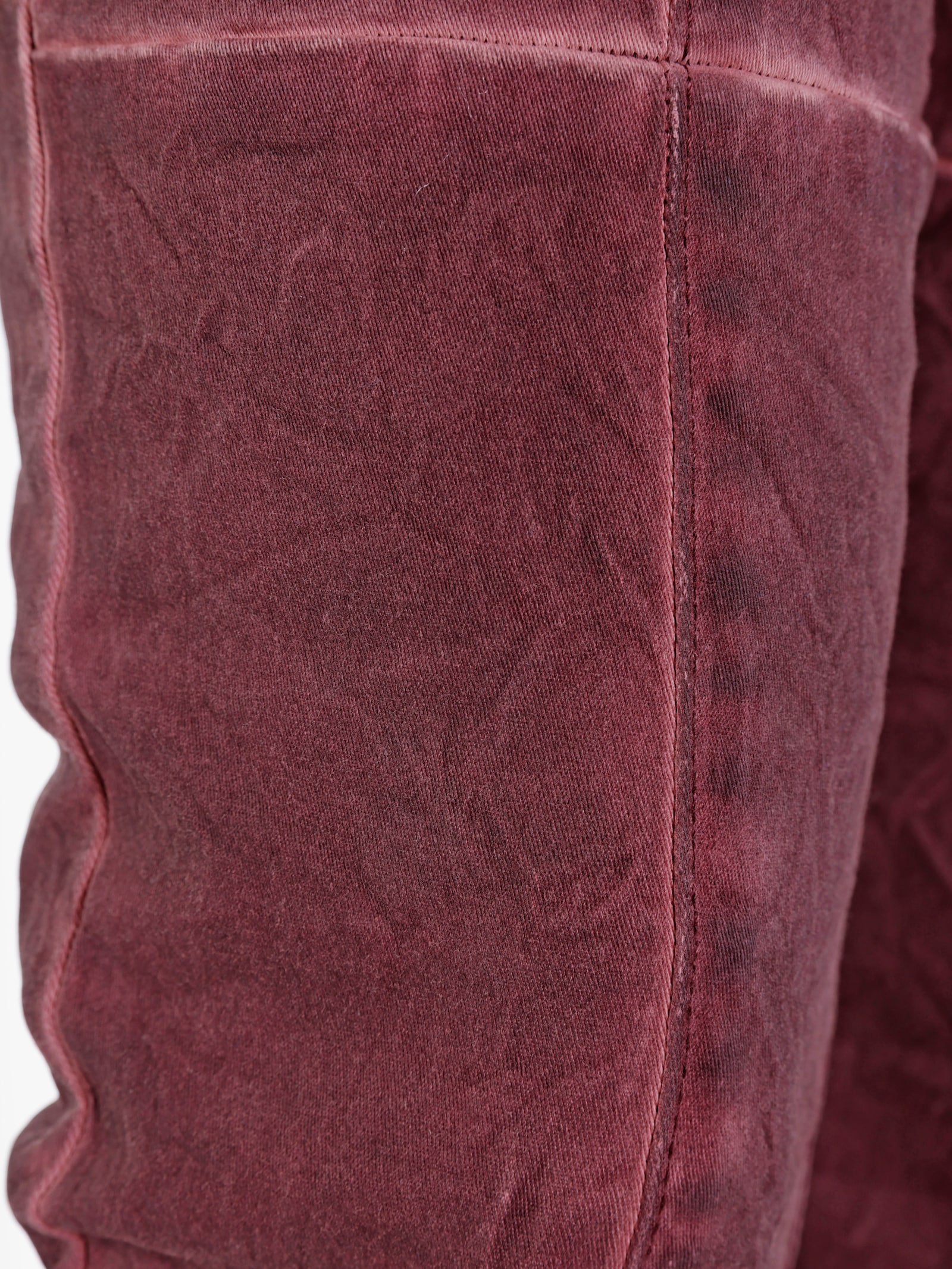 heine Hose mit Oil-dyed-Waschung - bordeaux