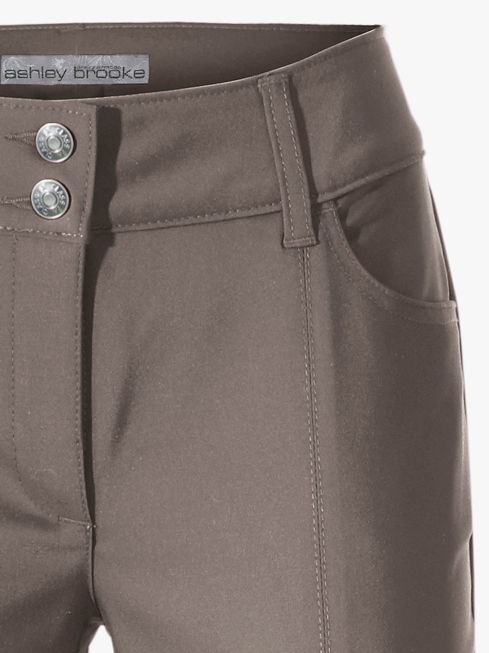 heine Bootcuthose aus Techno-Stretch - taupe