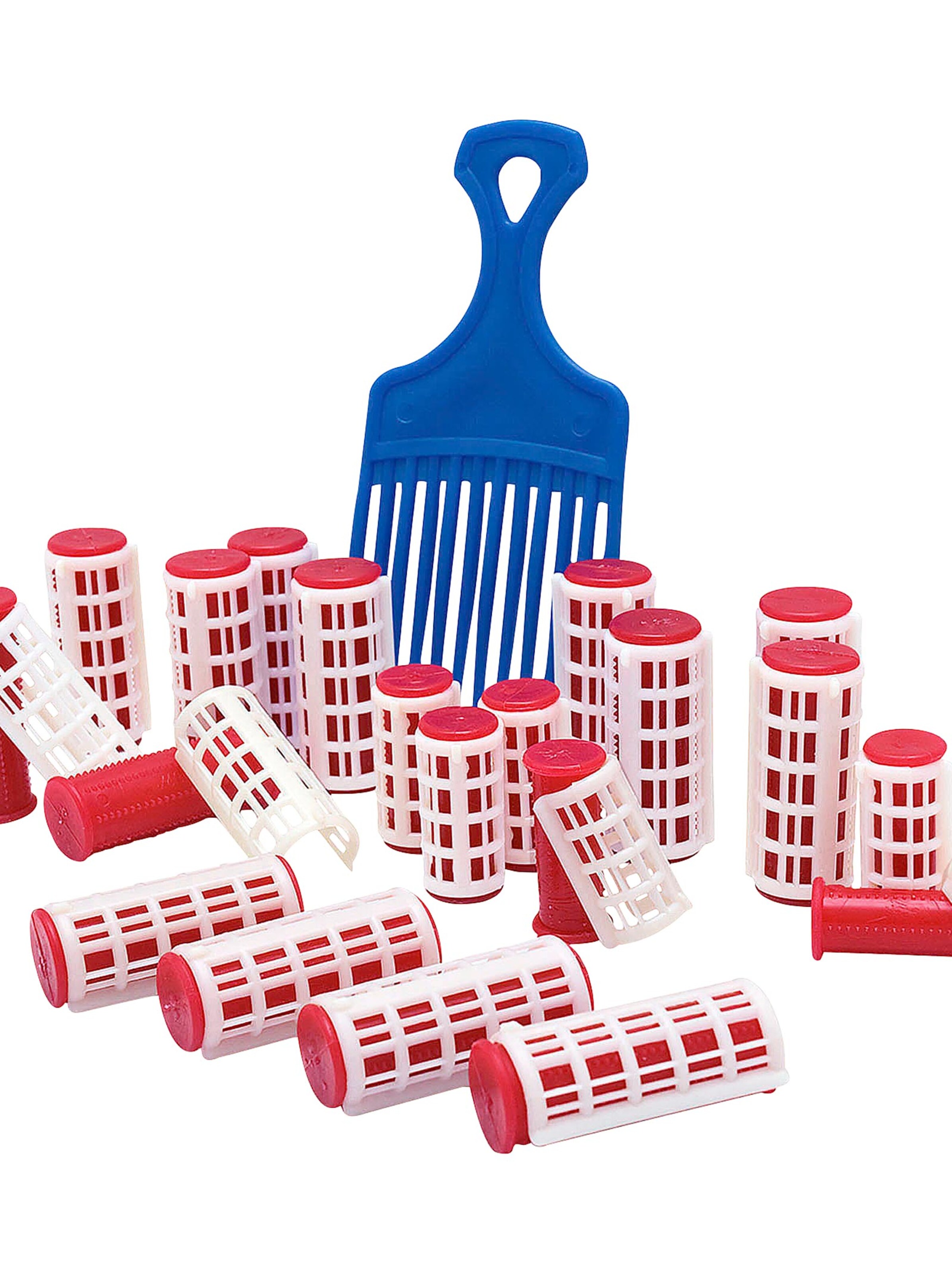 Heißwickler-Set - rot