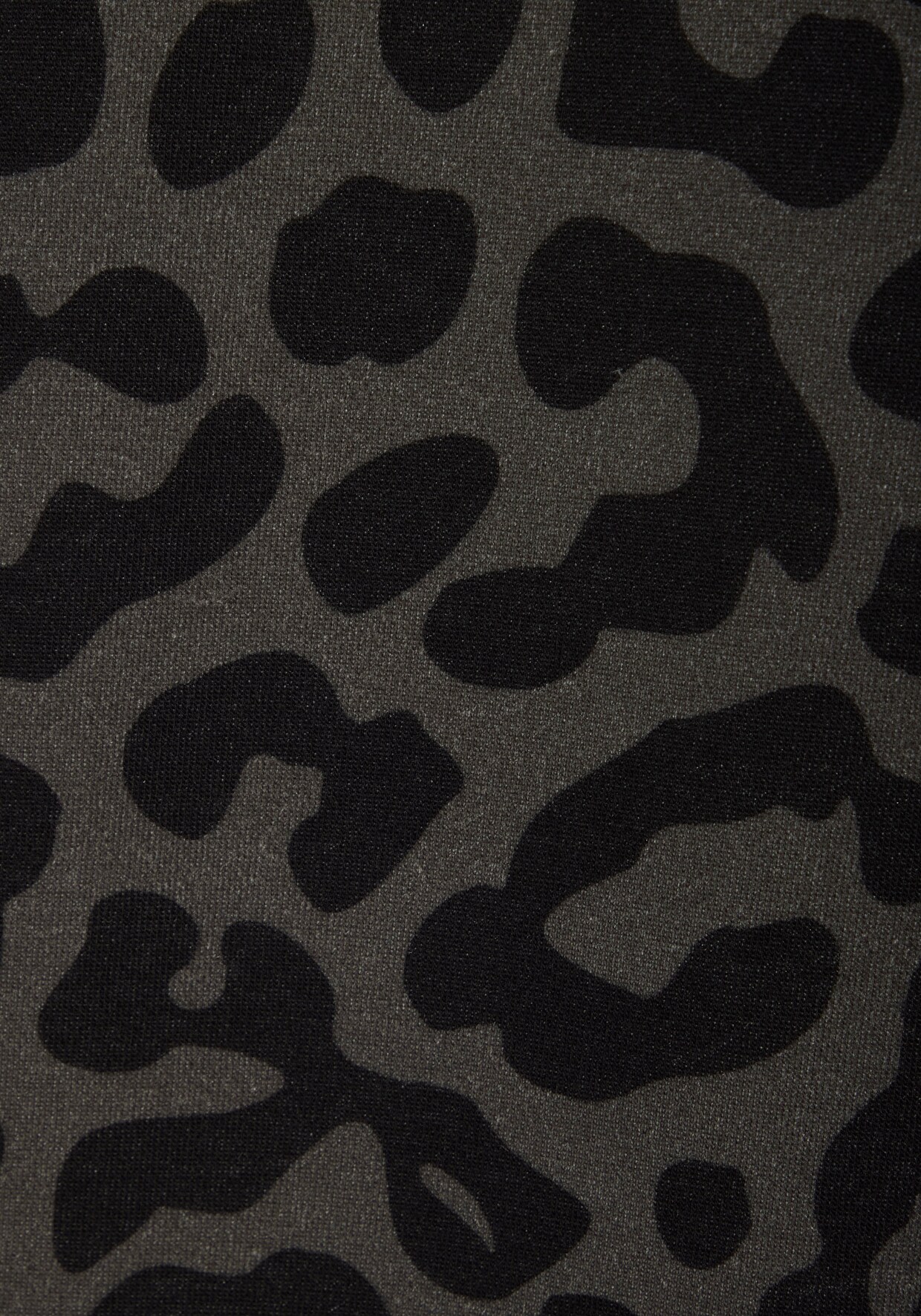 Bench. Sweatshirt - grijs/zwart/luipaard
