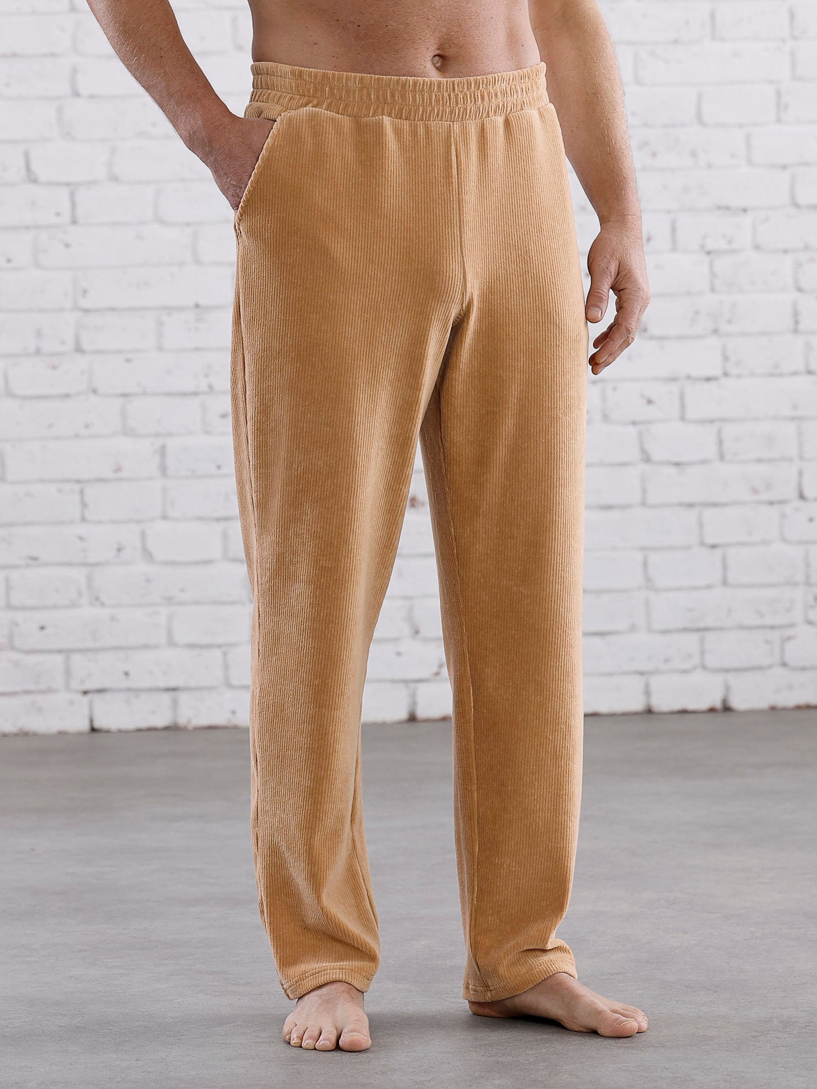 feel good broek - camel