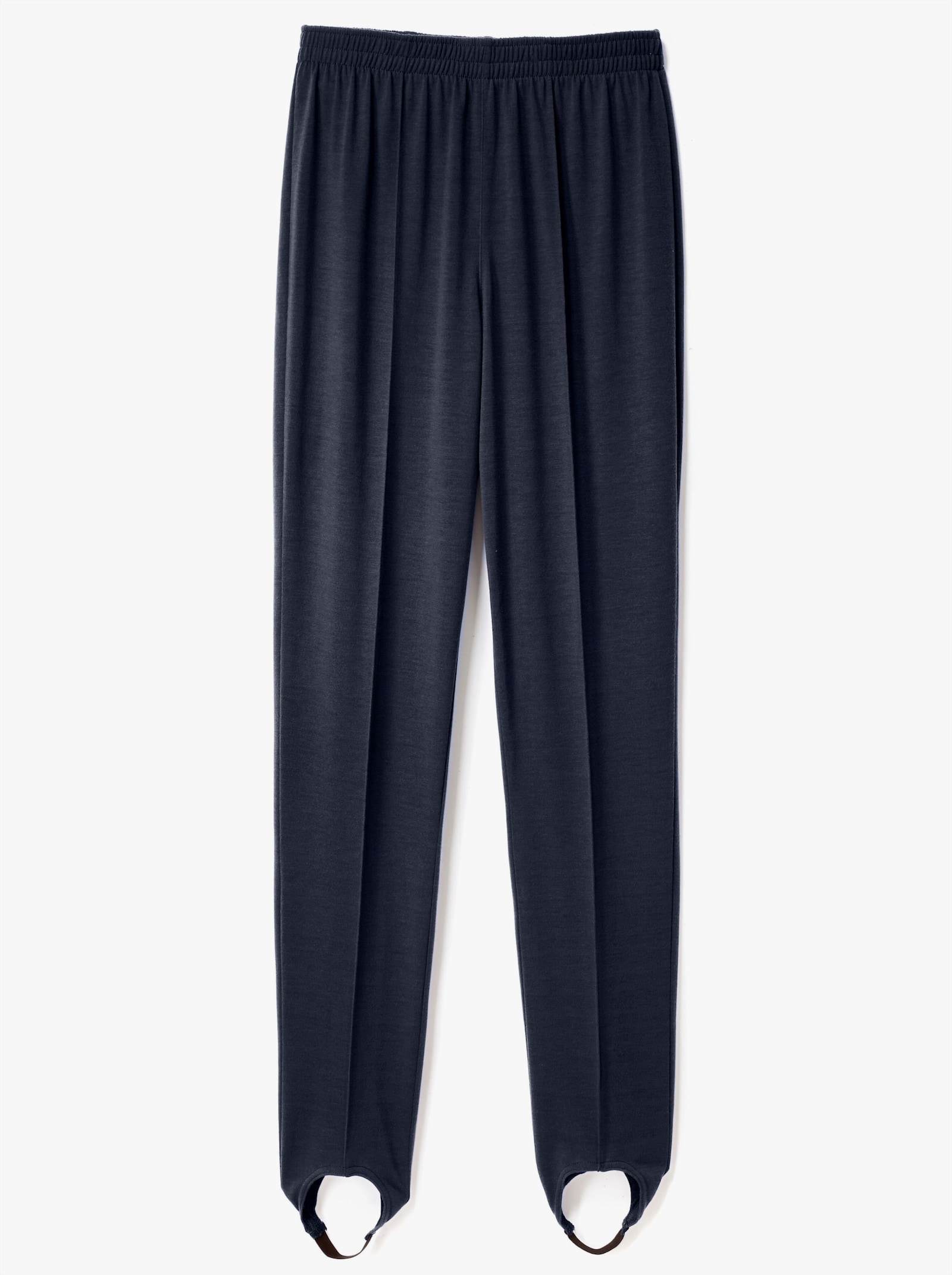 Bügelfaltenhose mit Steg - marine