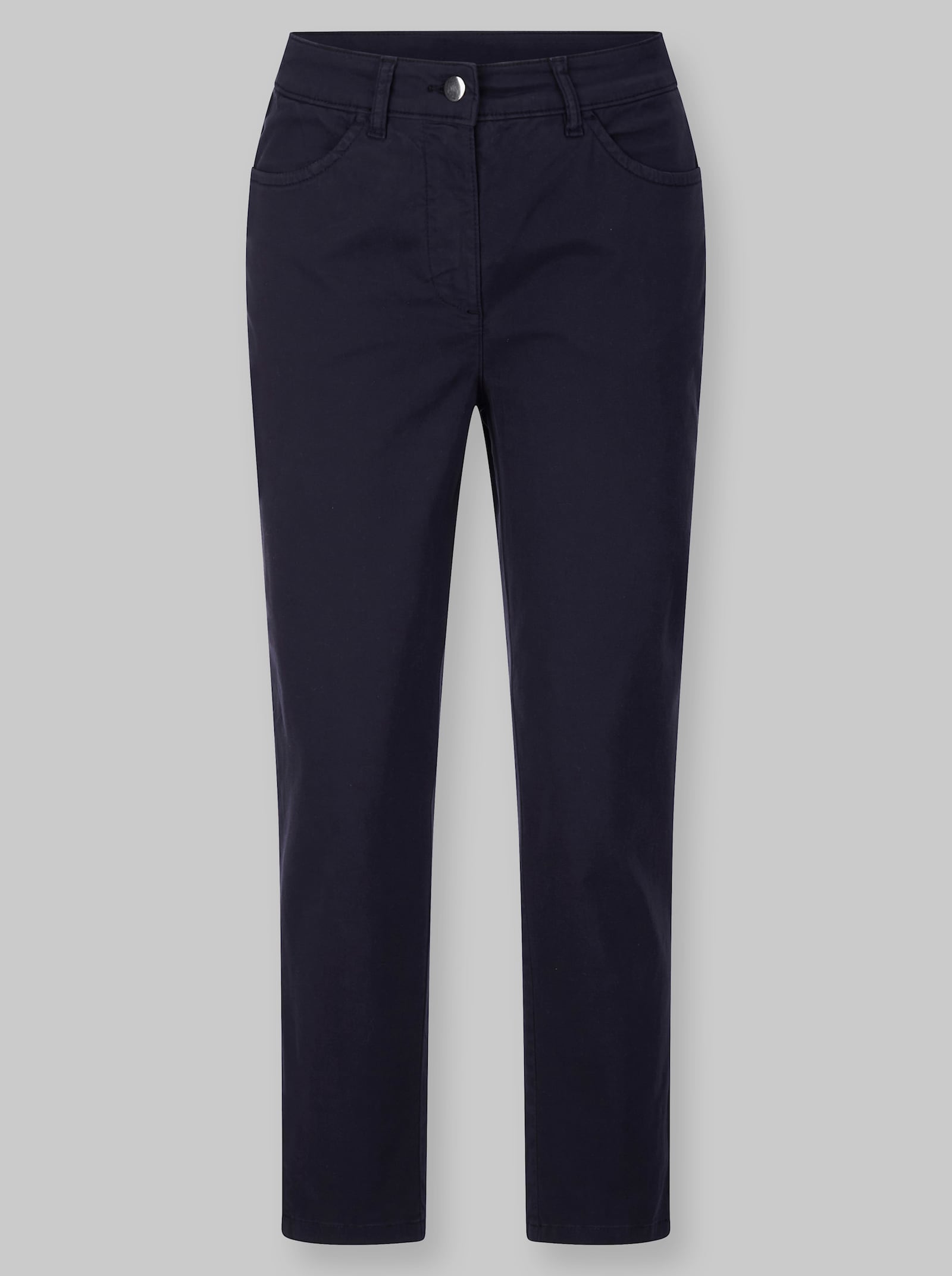 heine 7/8-Hose mit schmalem Bein - marine