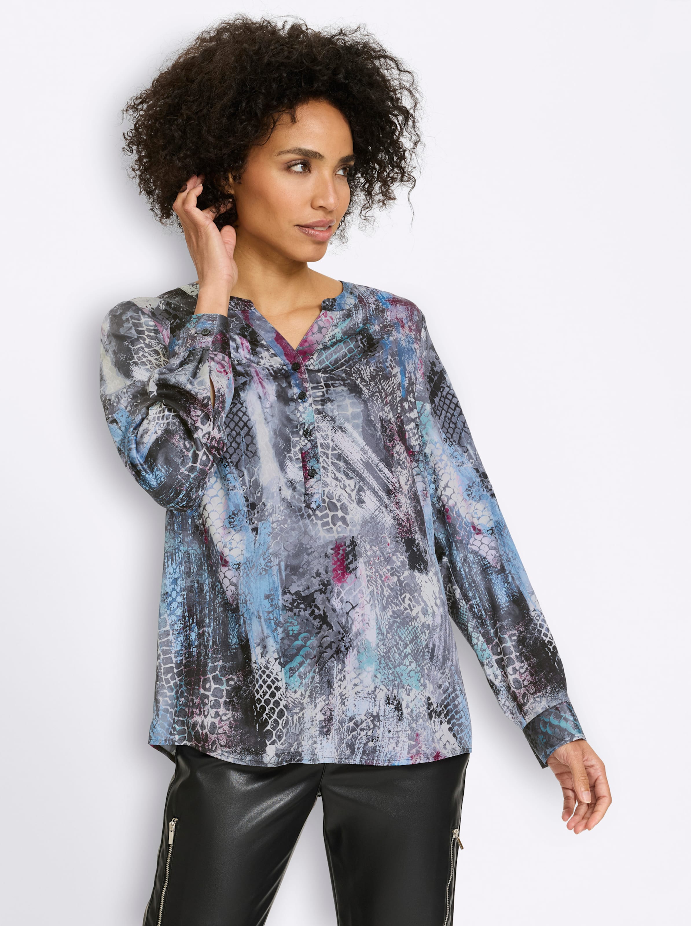 Druckbluse