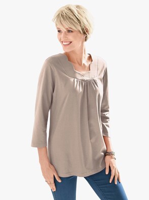 Shirt - taupe