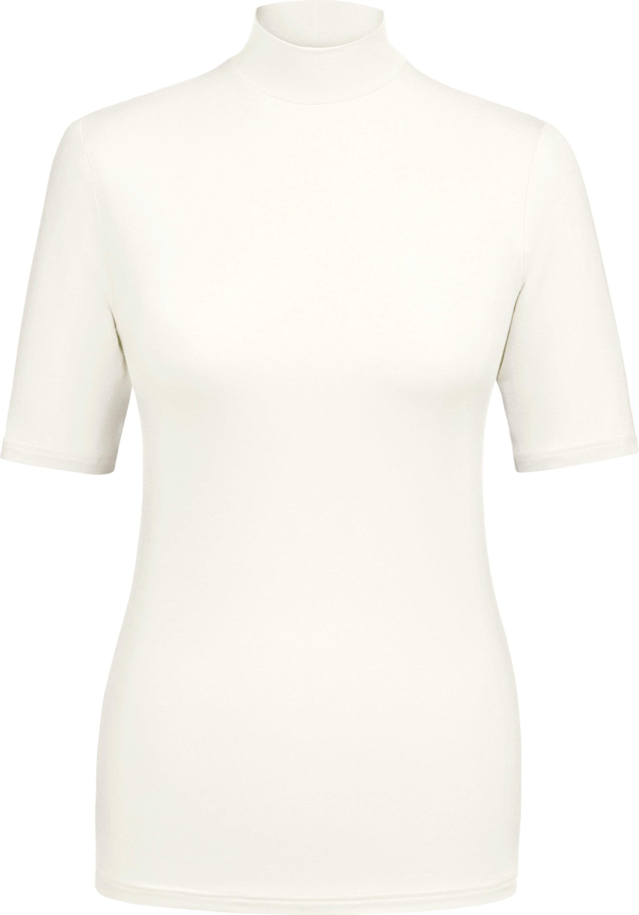 Wäschepur Damen Beige Unterziehshirt Gr. 40, 2 Stk., Normalgrößen, (Champagner), 95% Modal, 5% Elasthan, Turtleneck, Unterhemden - Bild 2