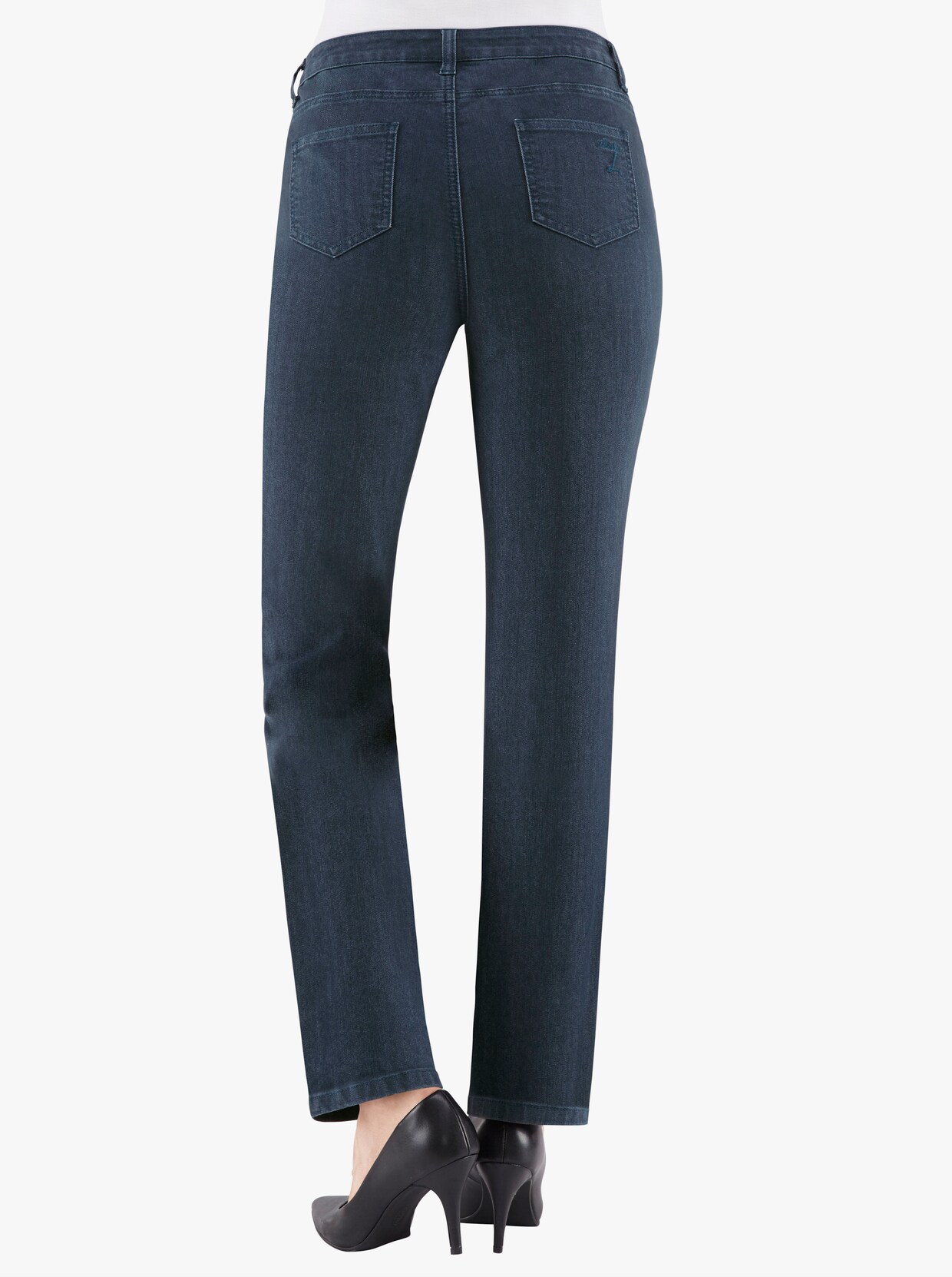 5-pocketbroek - jeansblauw