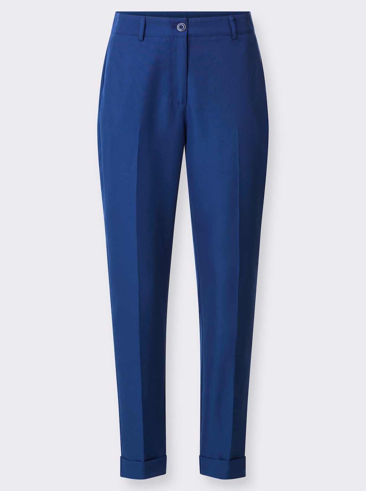 Hose in knöchelfreier Länge - royalblau