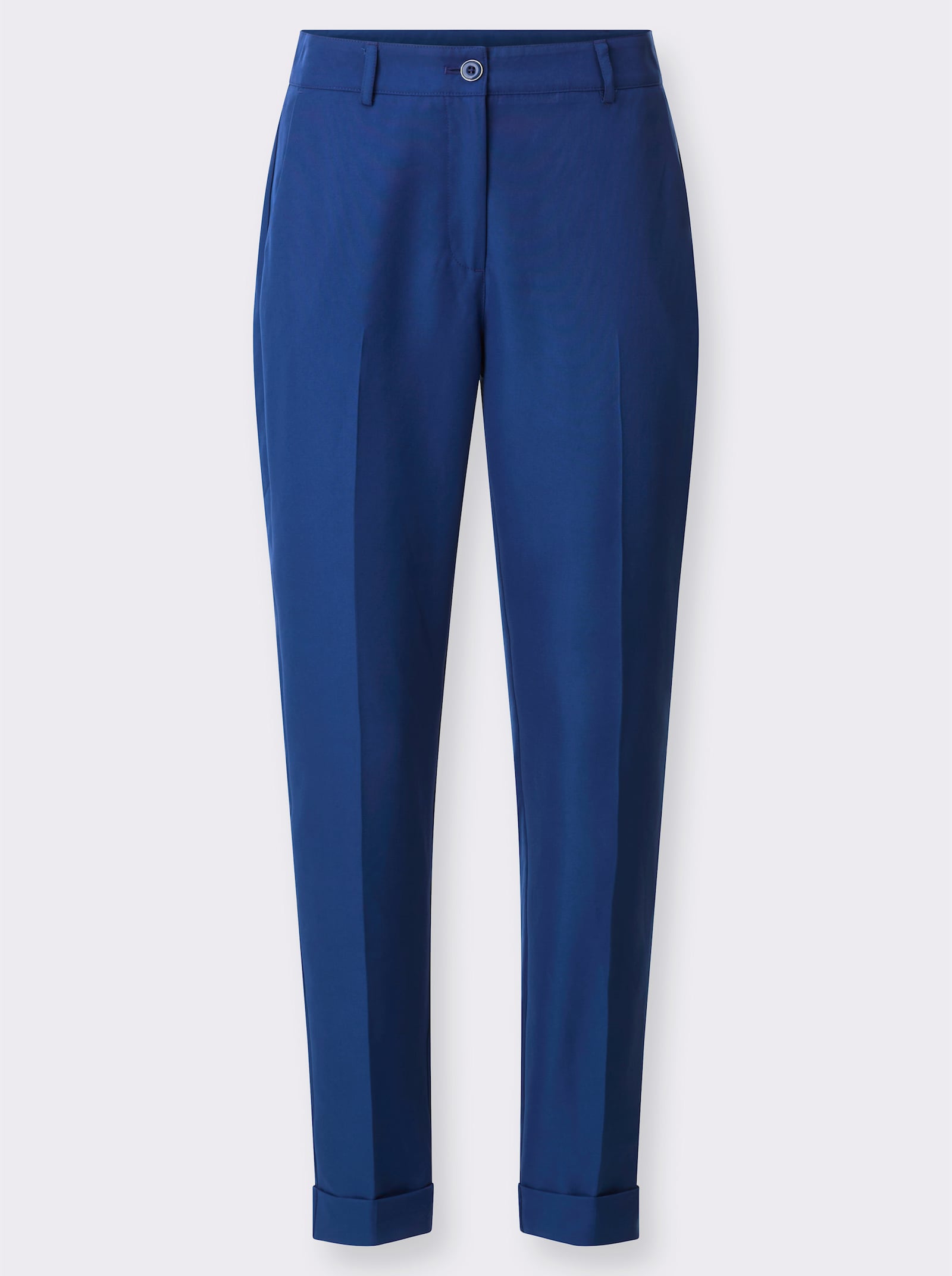 Hose in knöchelfreier Länge - royalblau