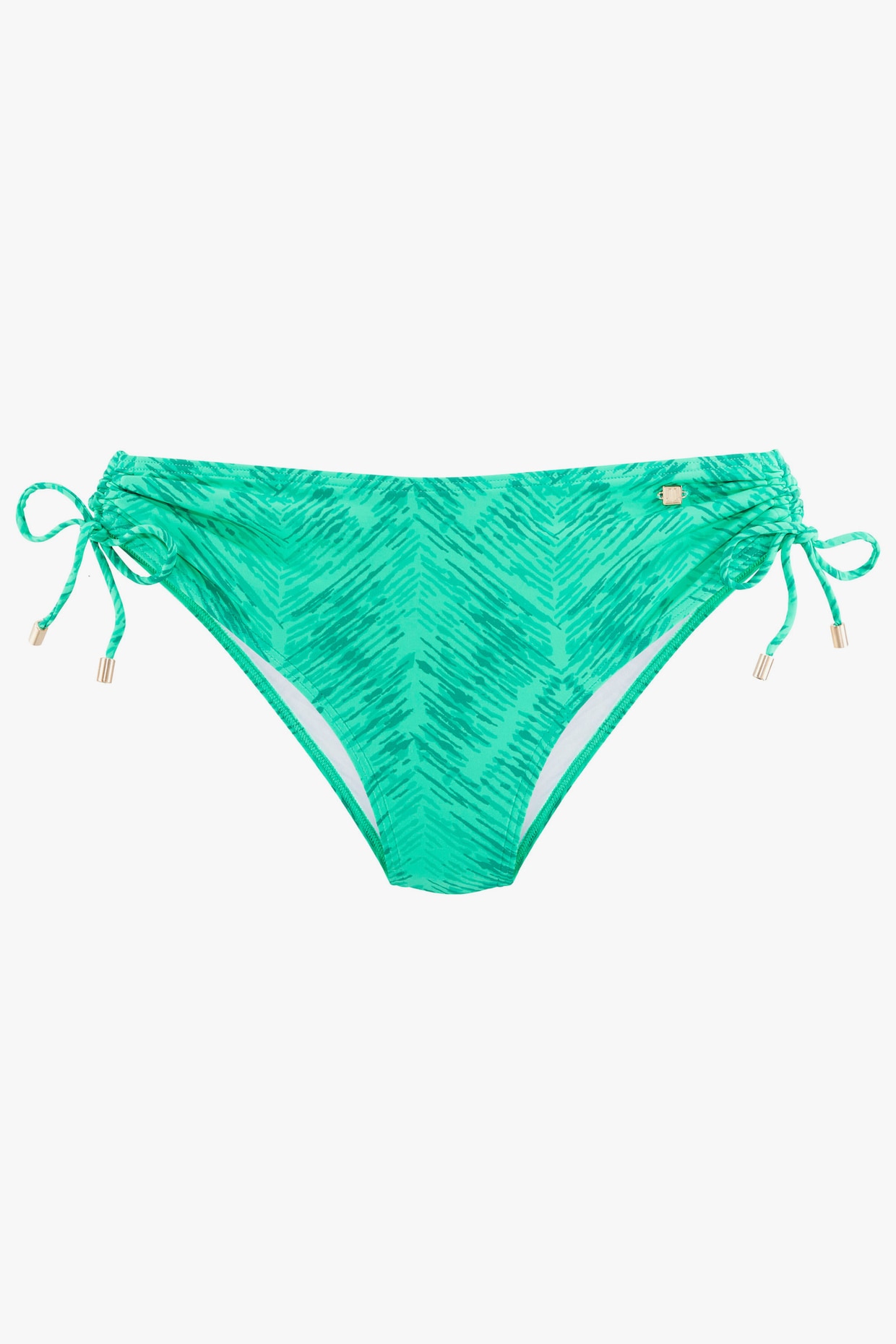 JETTE Bikinibroekje - groen bedrukt