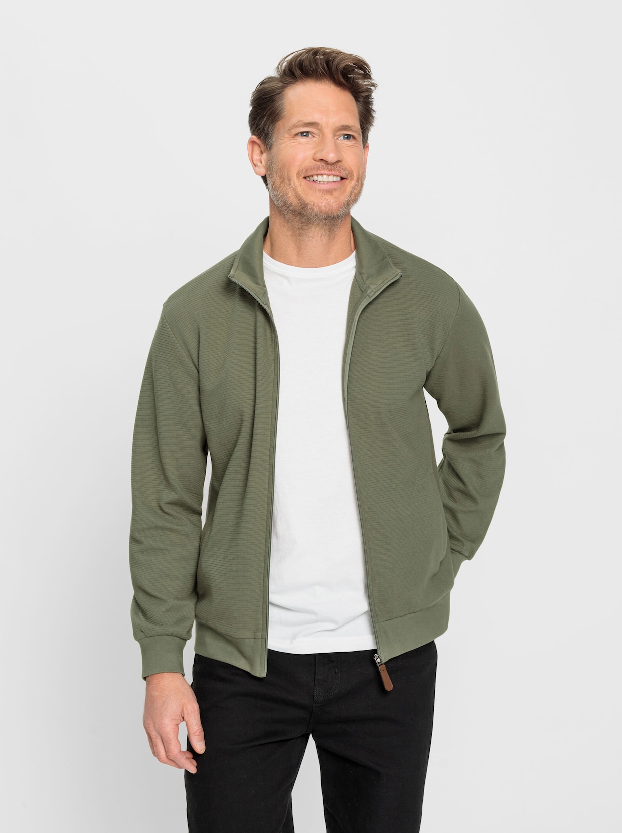 Catamaran Sweatjacke - khaki