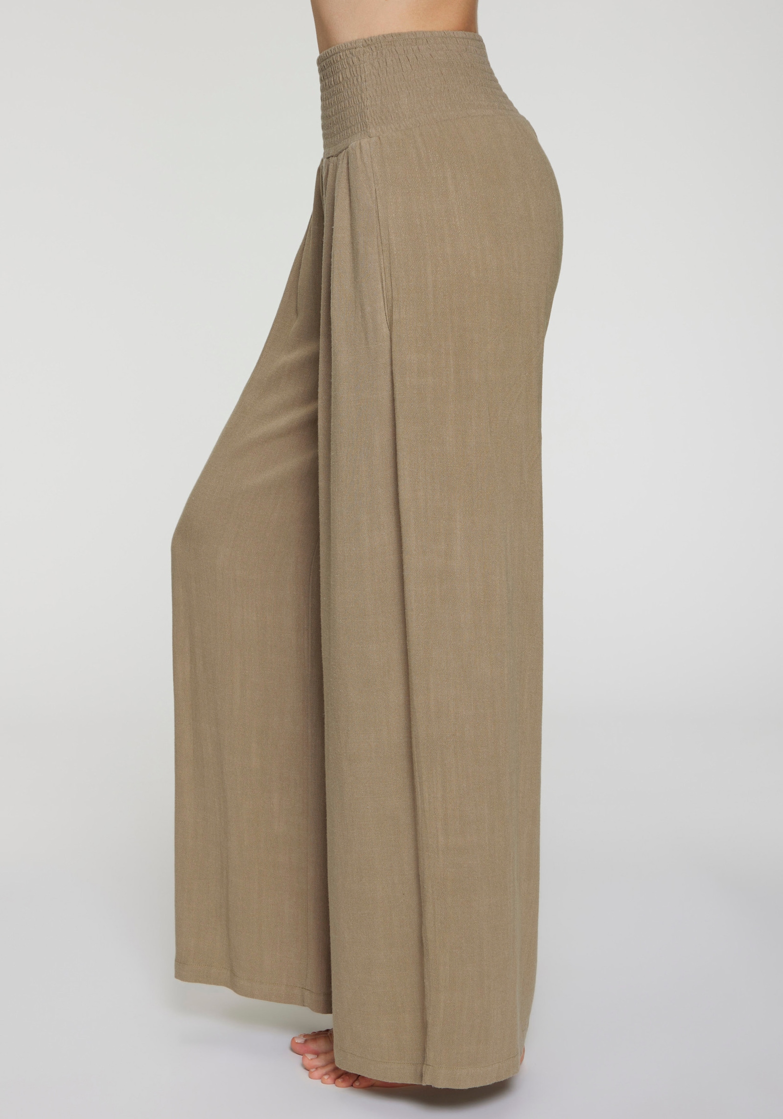 French Connection Leinenhose - khaki
