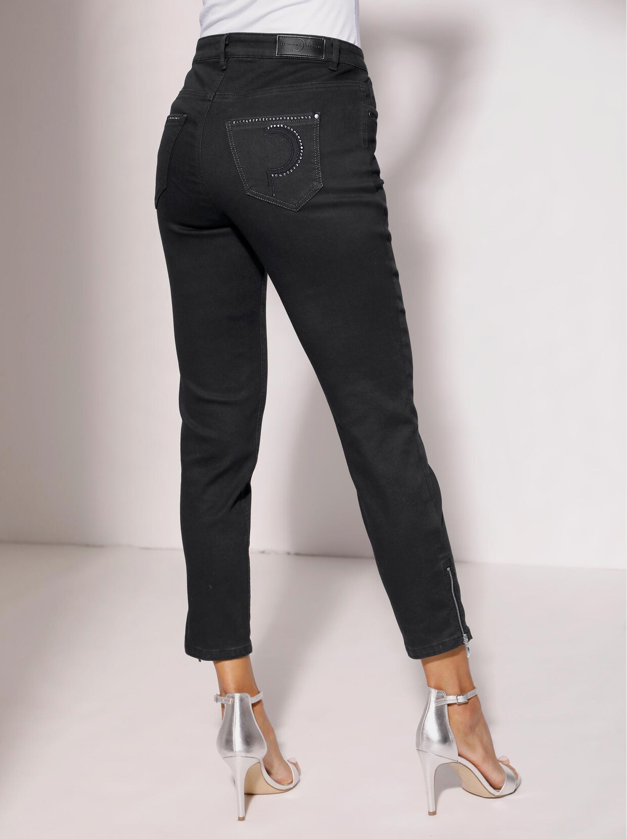 Creation L Premium Edel-Jeans - schwarz