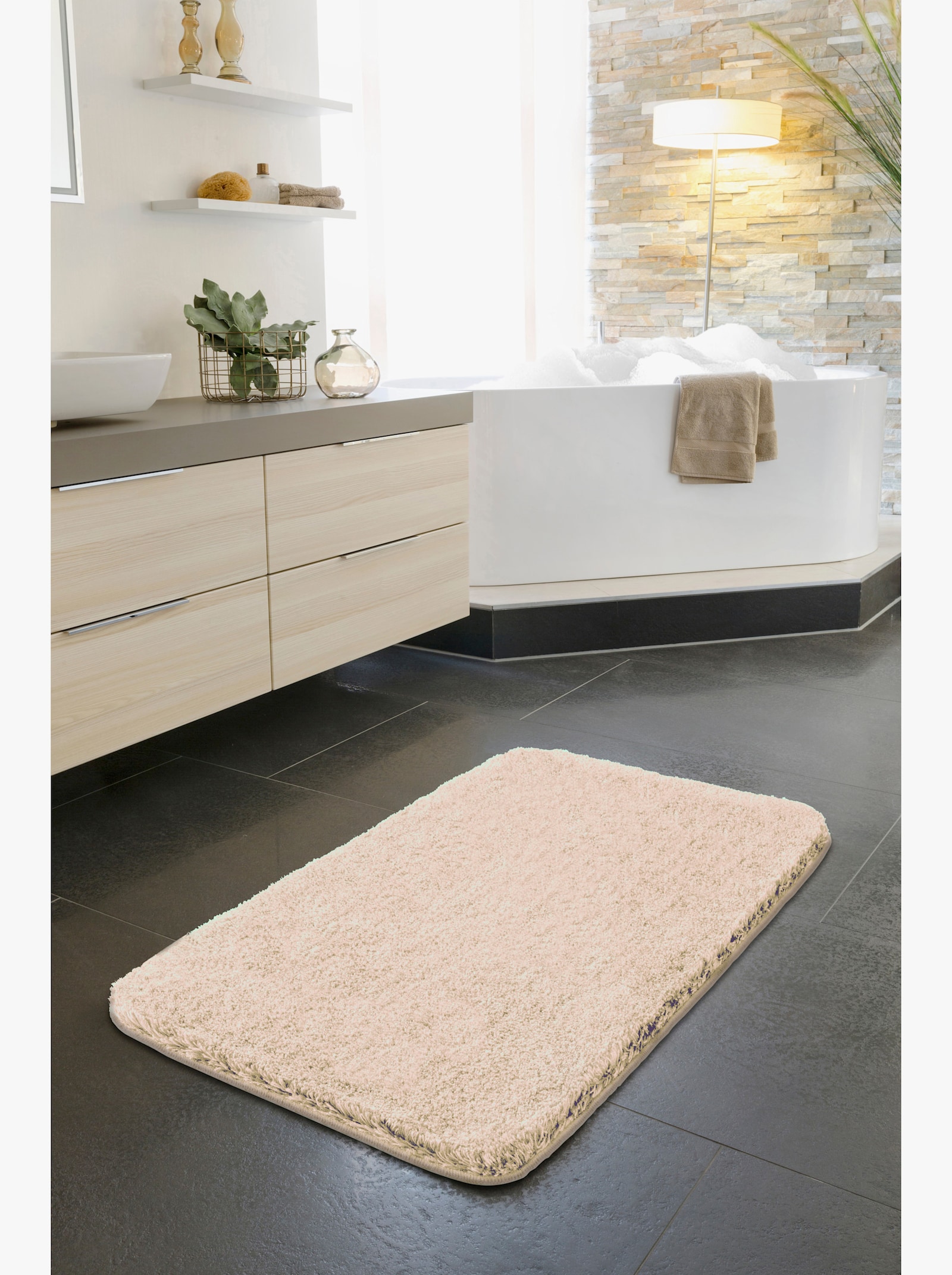 Grund Badematte - champagner