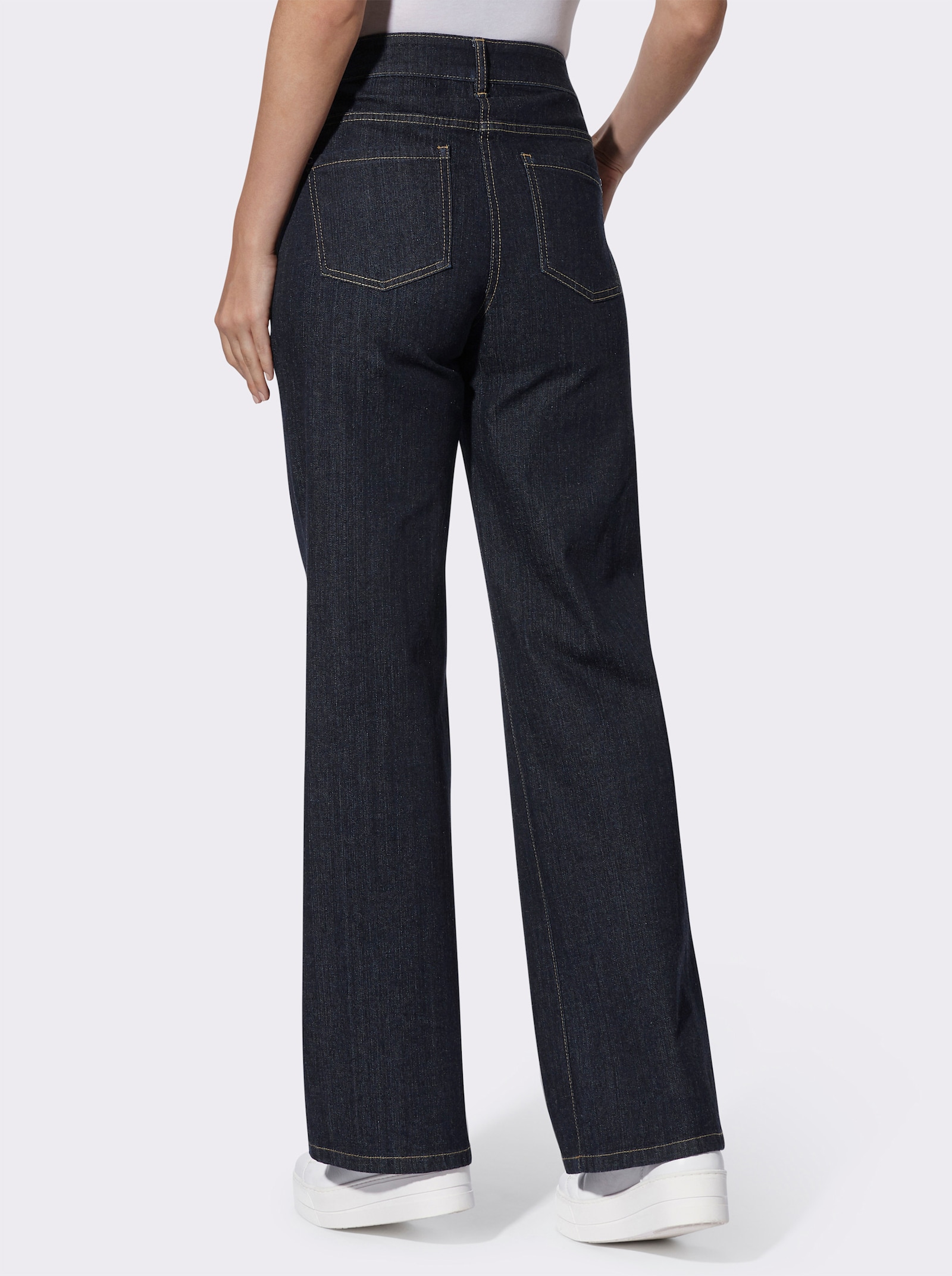 Jeans met studs - dark-blue