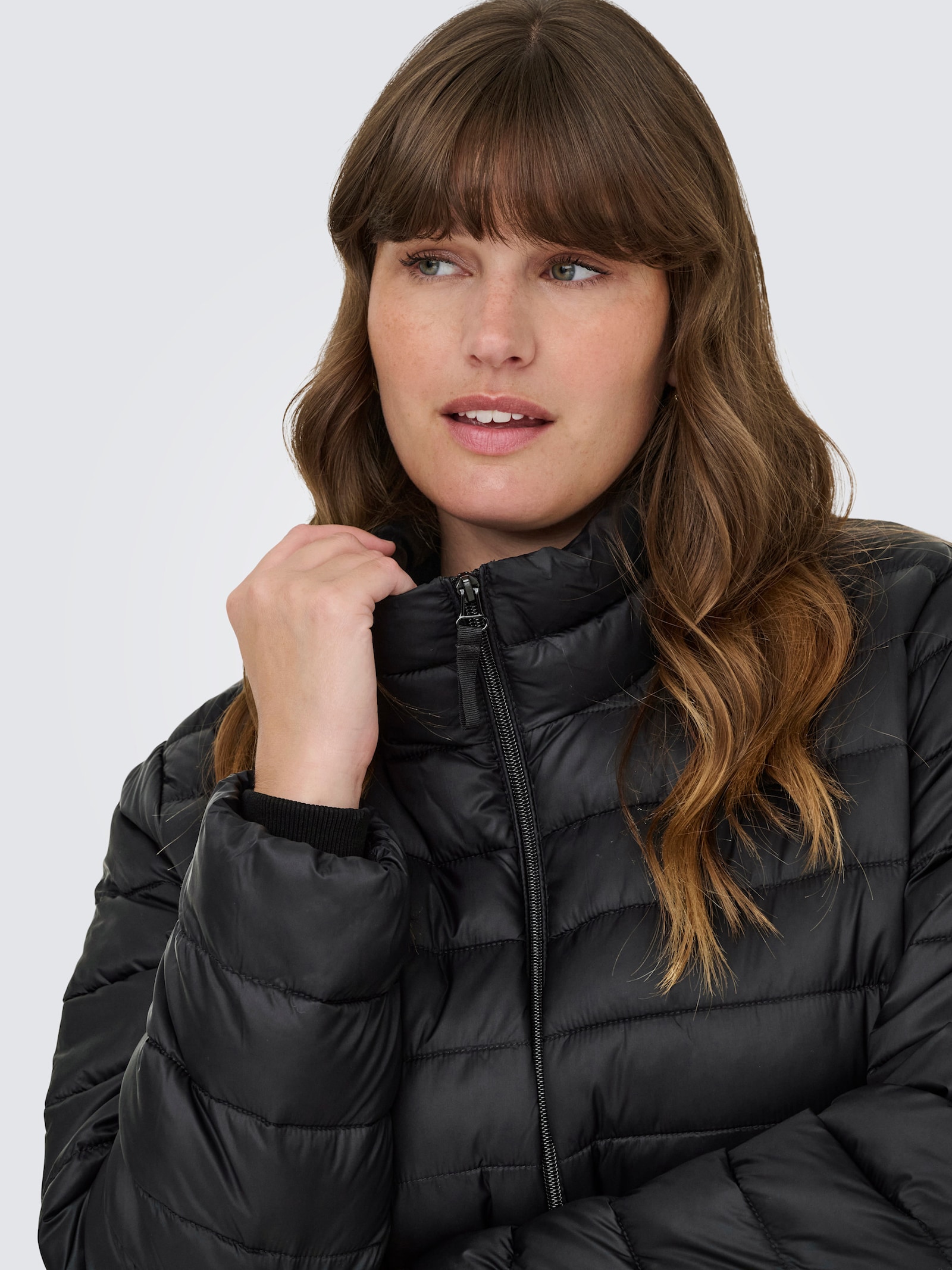 ONLY CARMAKOMA Steppjacke - black