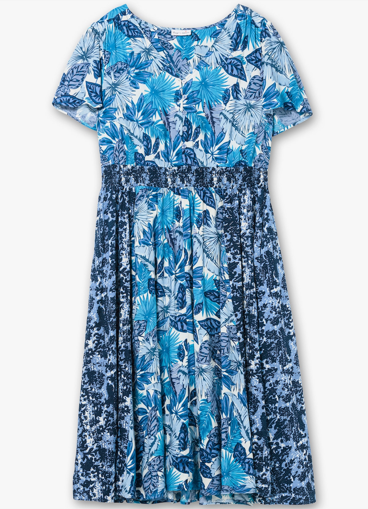 sheego by Joe Browns Jurk - blauw gedessineerd