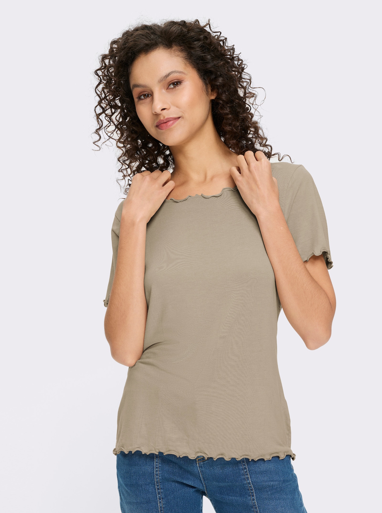 heine Shirt in set van 2 - beige/ecru