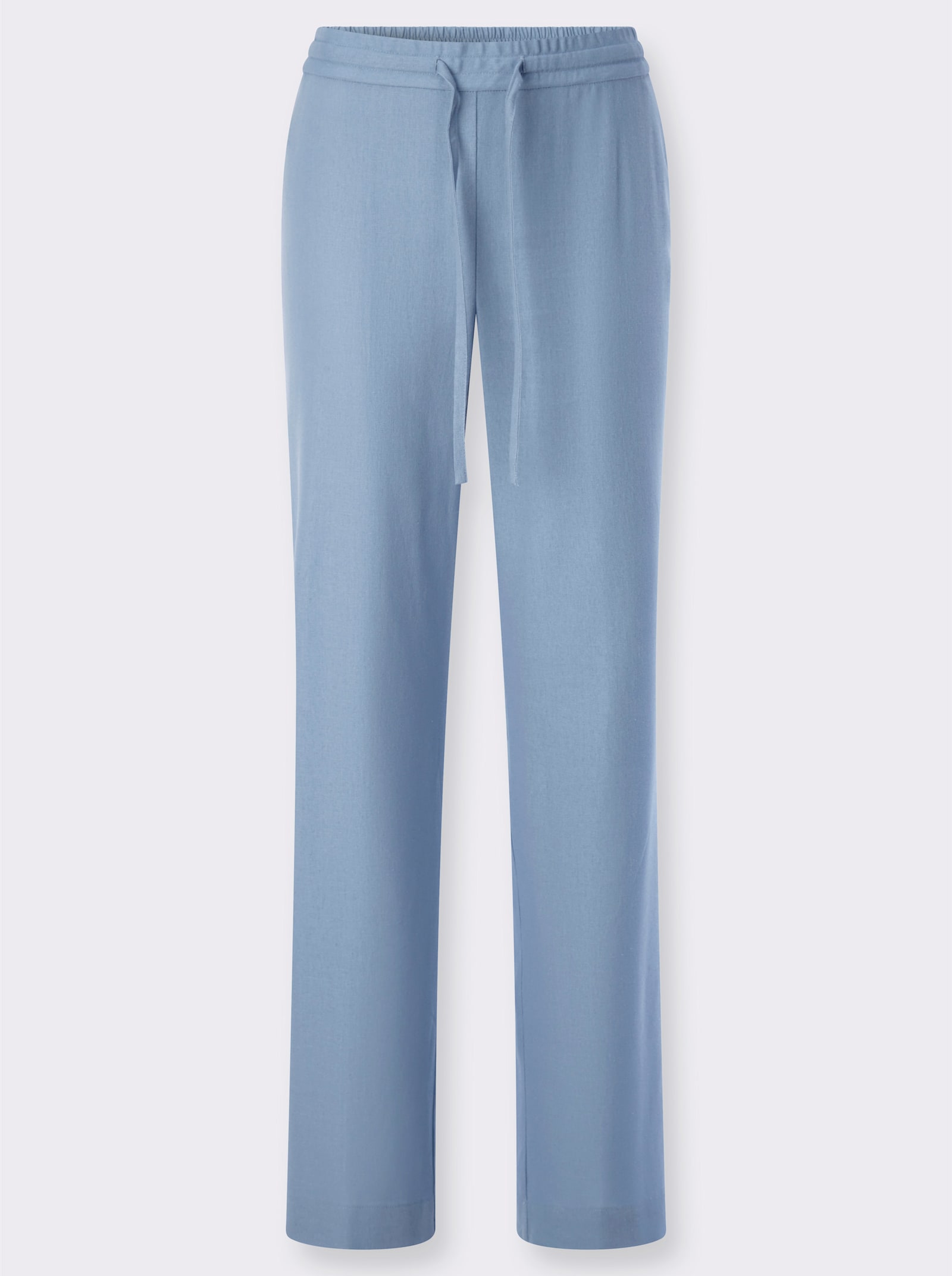 Schlupfhose , weitenregulierbar mit Bindeband - bleu