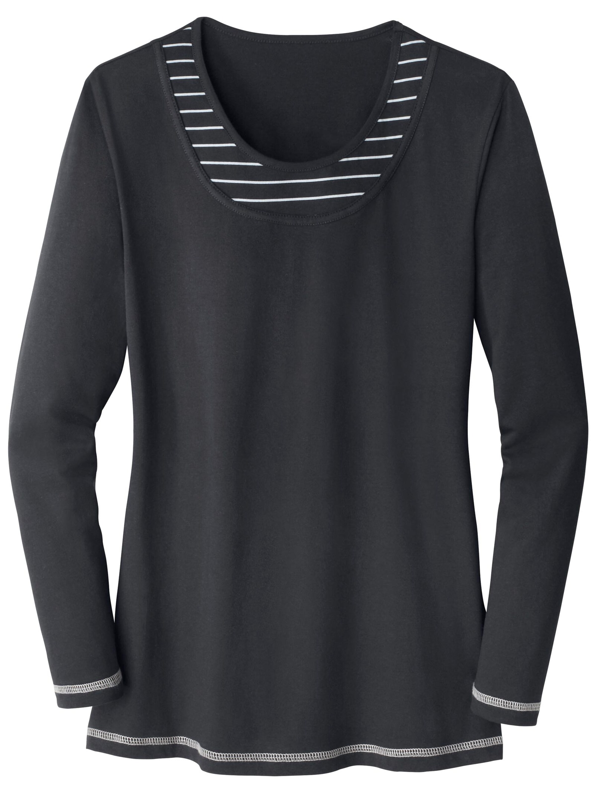 Shirt - schwarz-grau