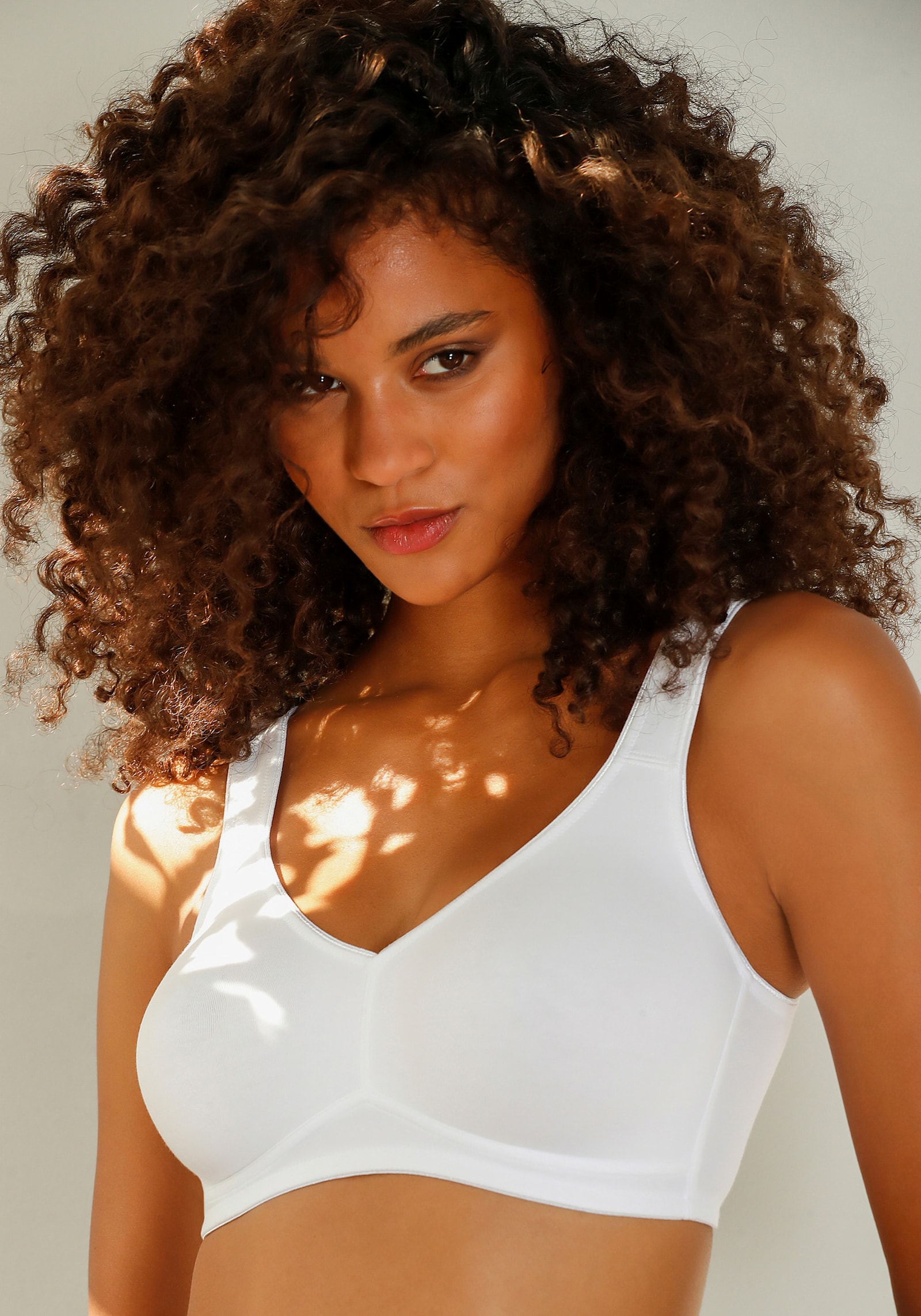 petite fleur Soft-BH - petrol+weiss