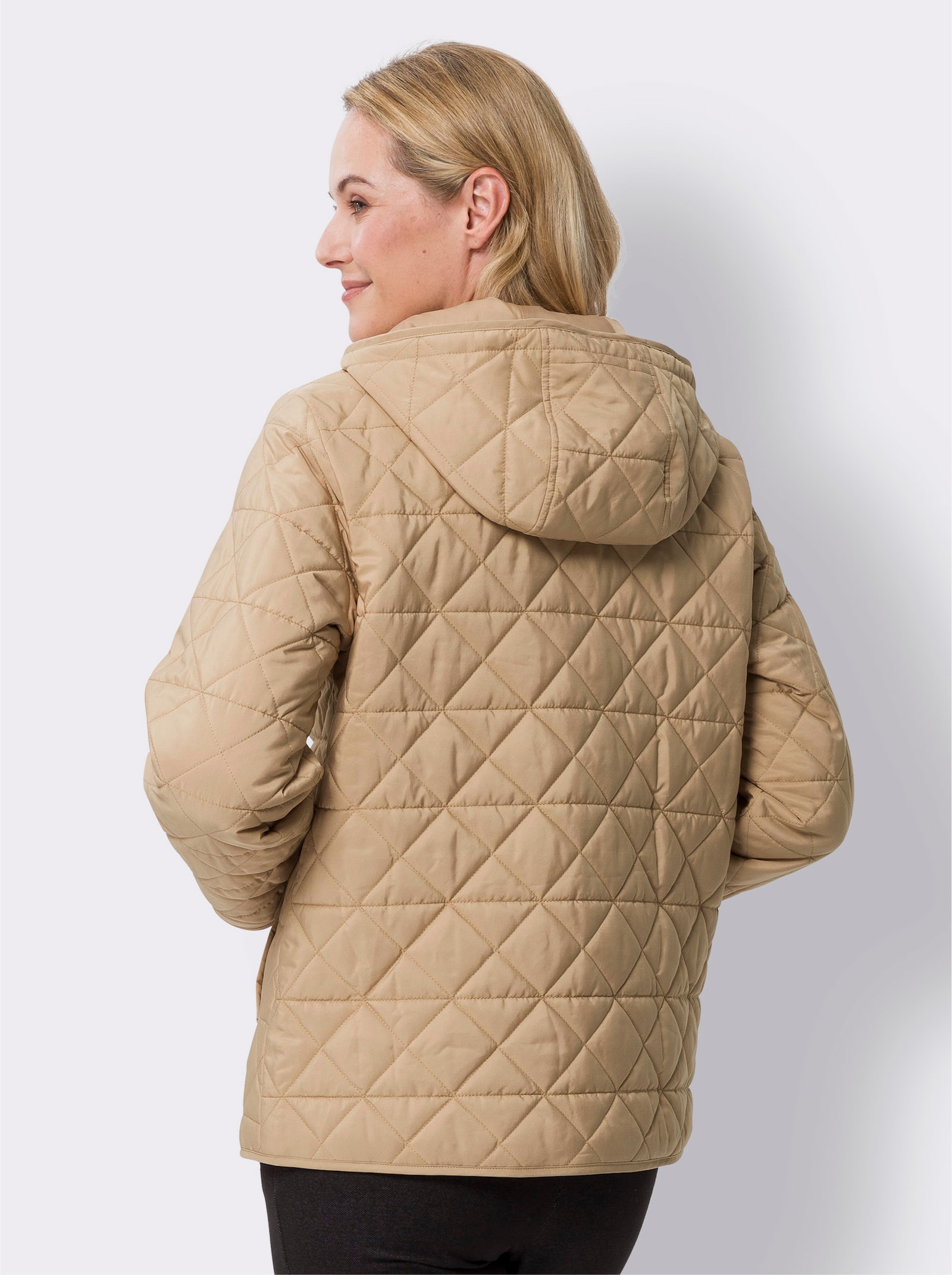 Steppjacke für normale Wintertemperaturen - camel