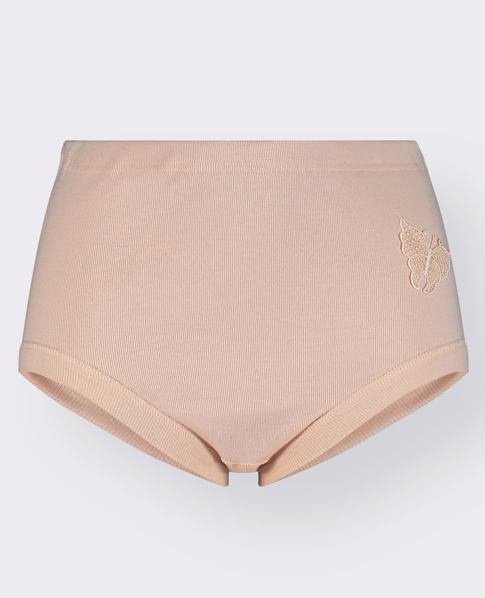 wäschepur Taillenslip mit Spitzen-Schmetterling - puder