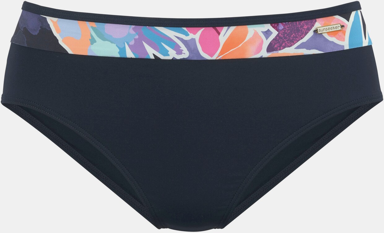 Sunseeker Bikini-Hose - marine-bedruckt