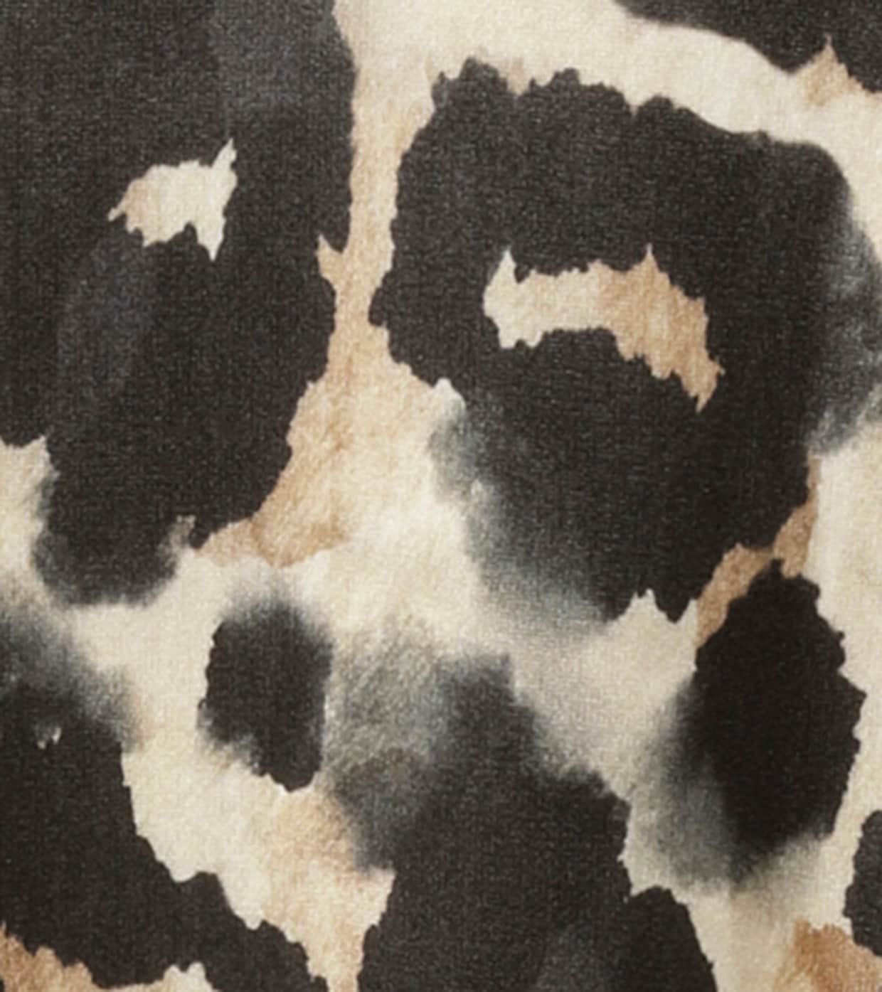 Aniston PLUS Jerseykleid - leoprint