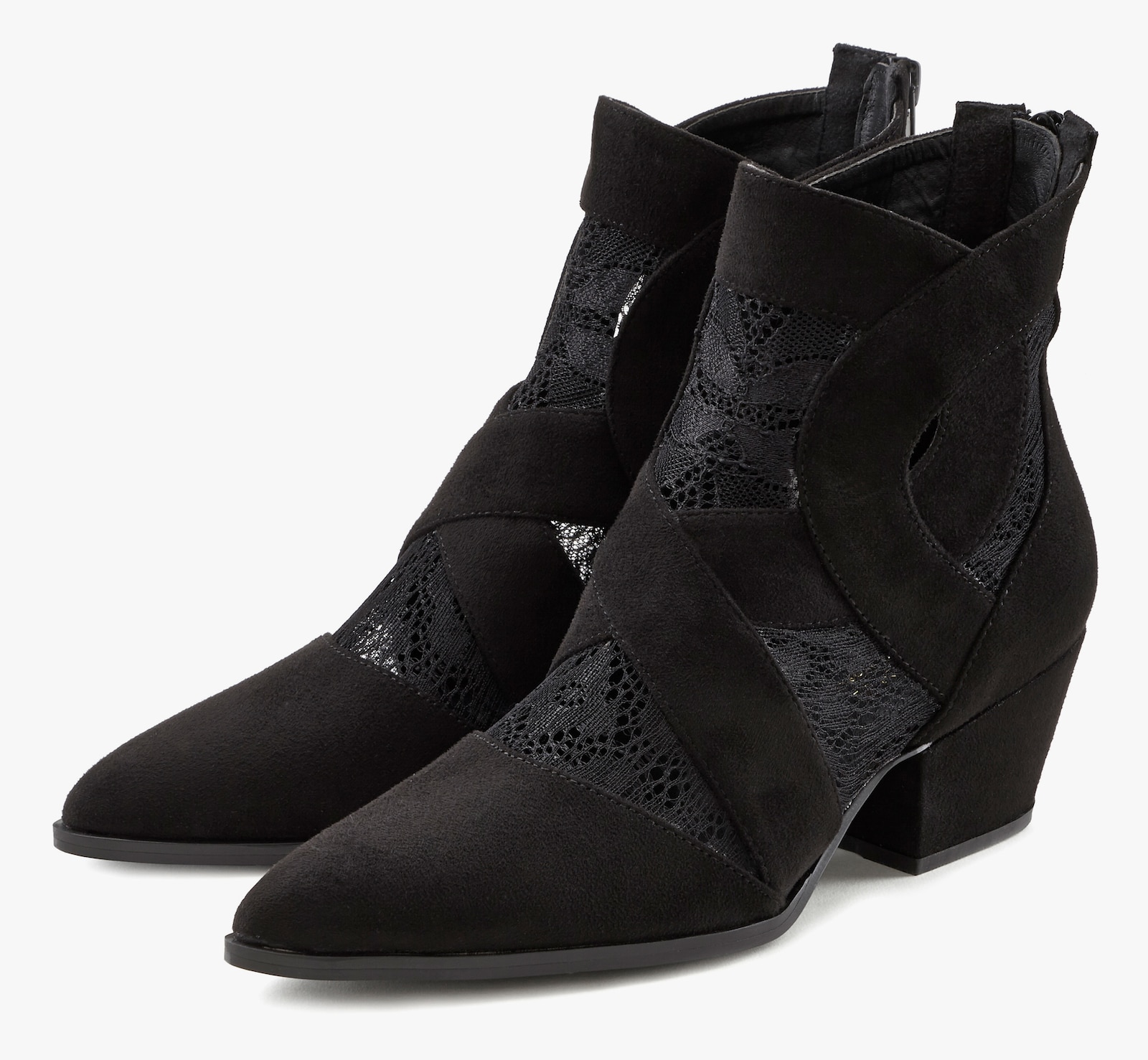 LASCANA Stiefelette - schwarz