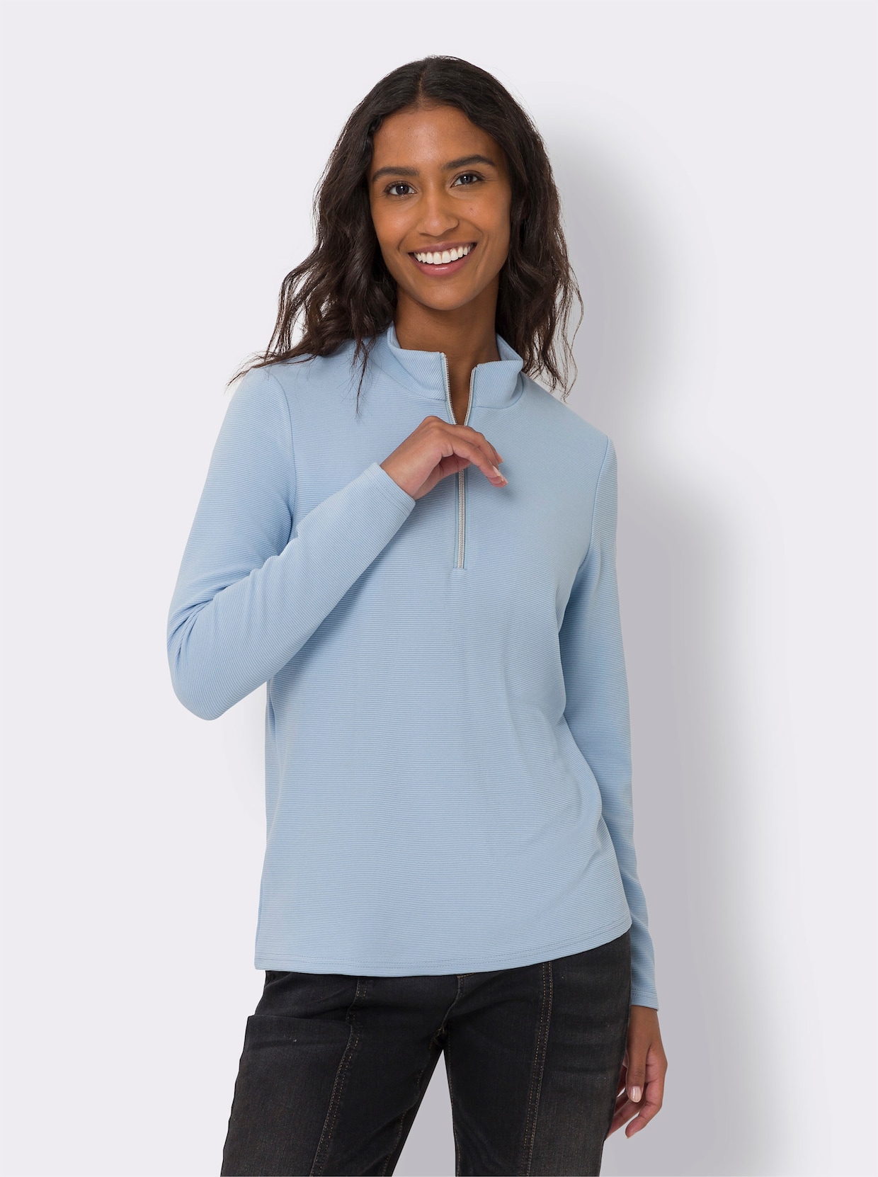 heine Shirt - eisblau