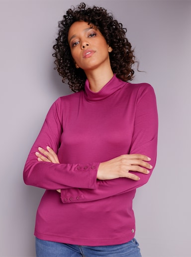 CREATION L PREMIUM Lyocell-Shirt - magenta