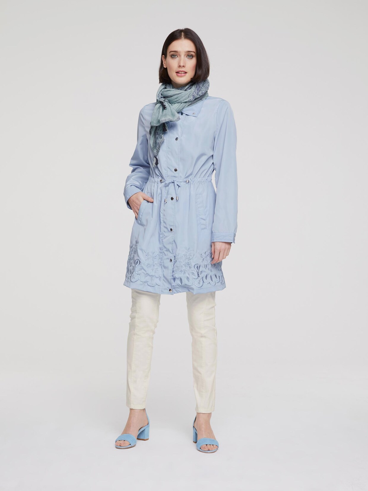 Ashley Brooke Jacke - softbleu