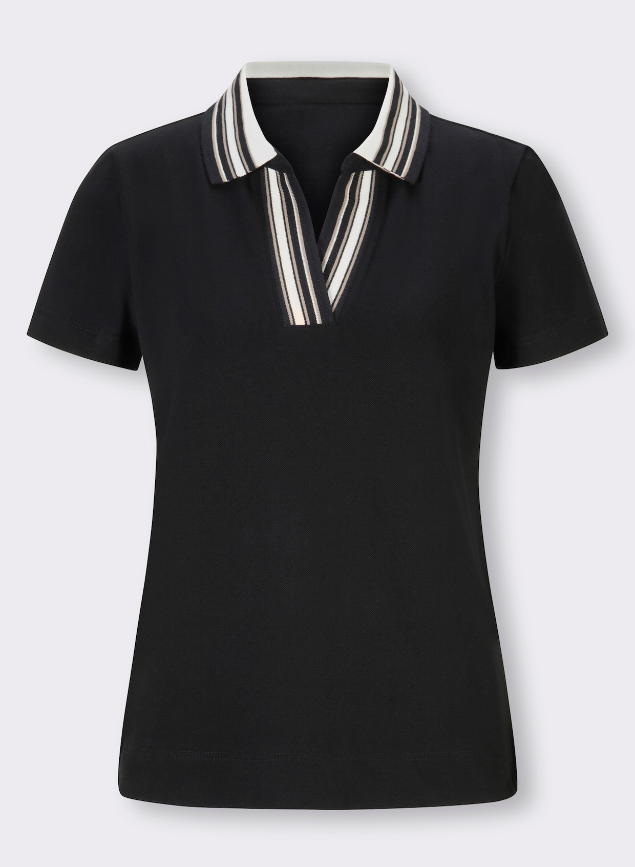 heine Poloshirt - zwart