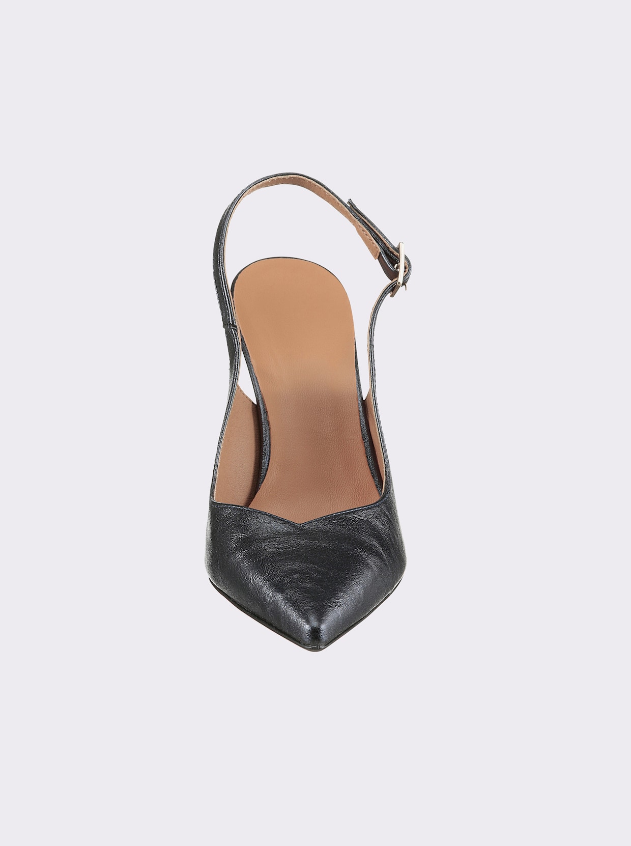 heine Slingpumps - marine-metallicfarben