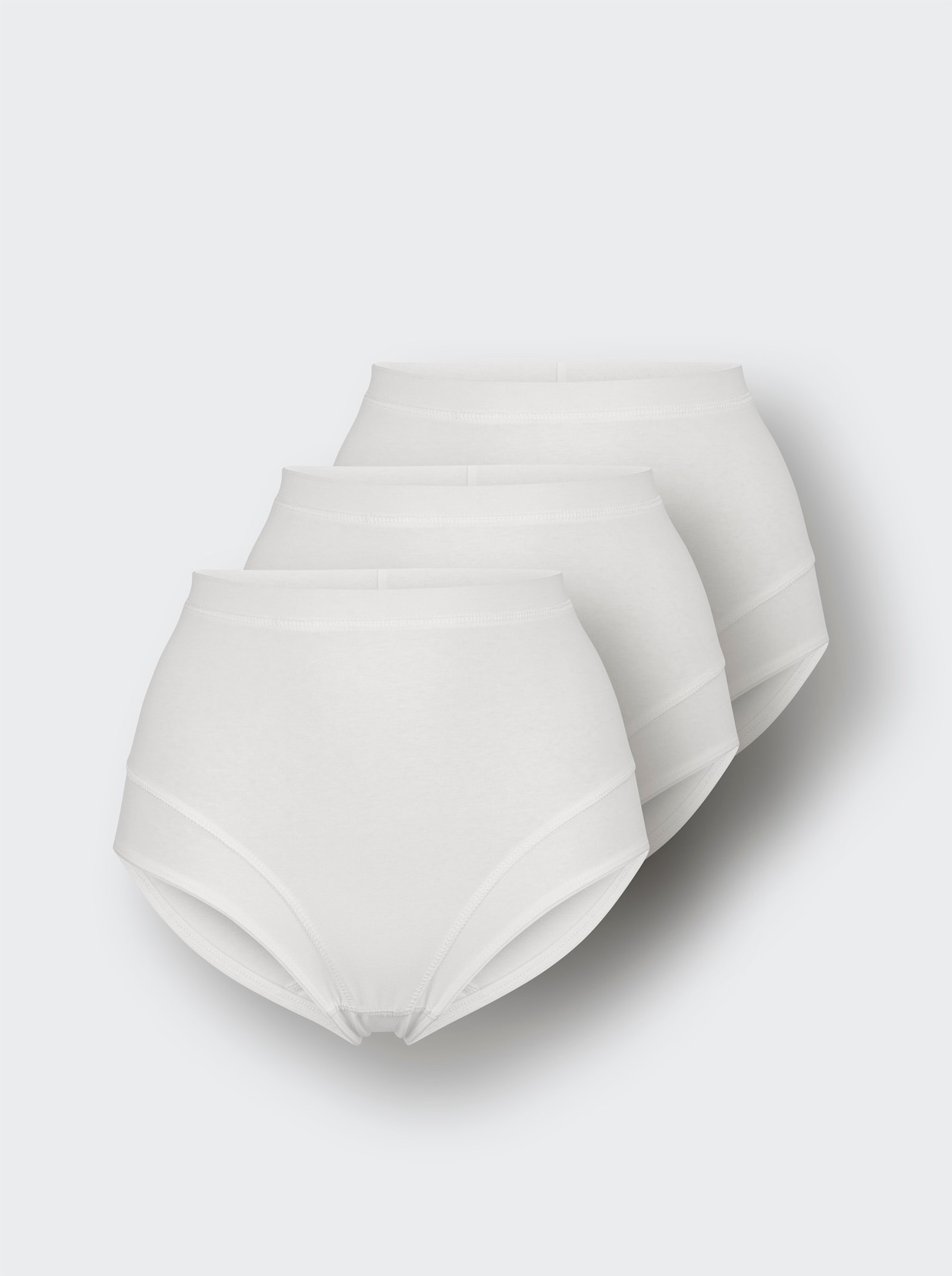 wäschepur Tailleslip met brede, zachte band - wit