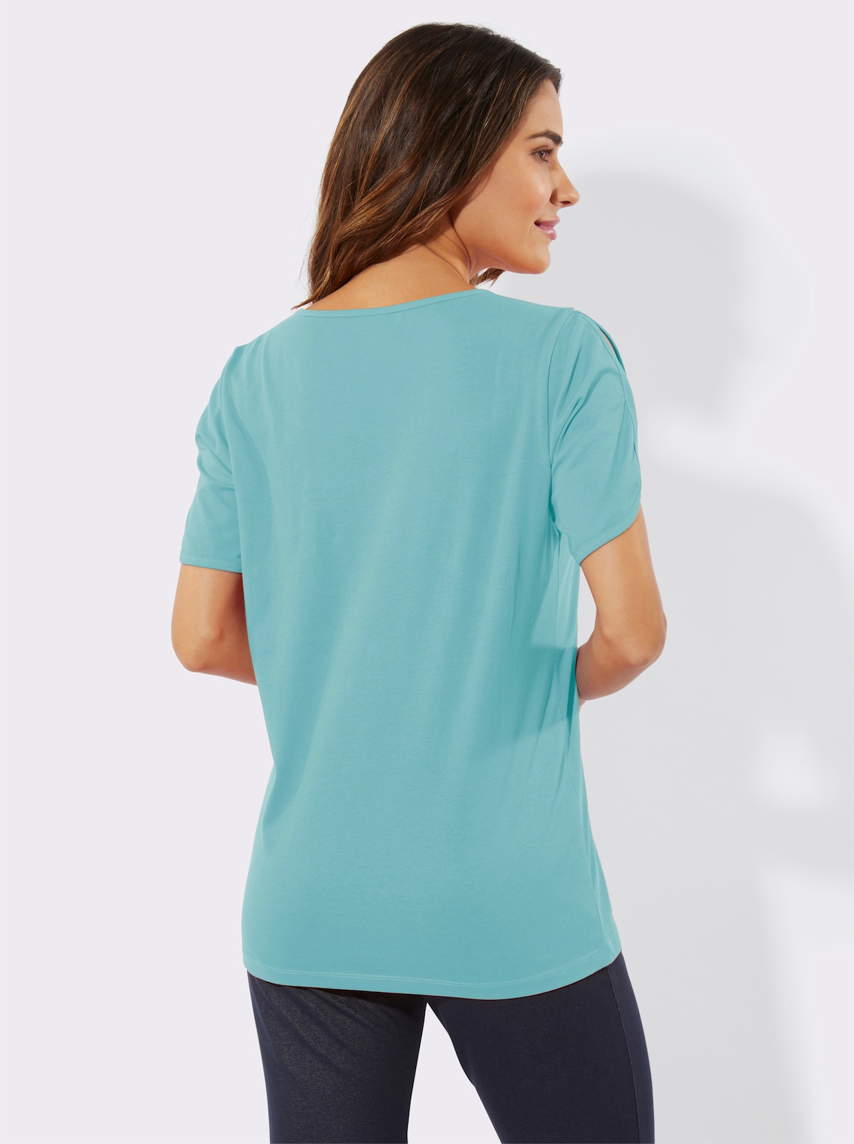 Freizeitshirt - aquamarin