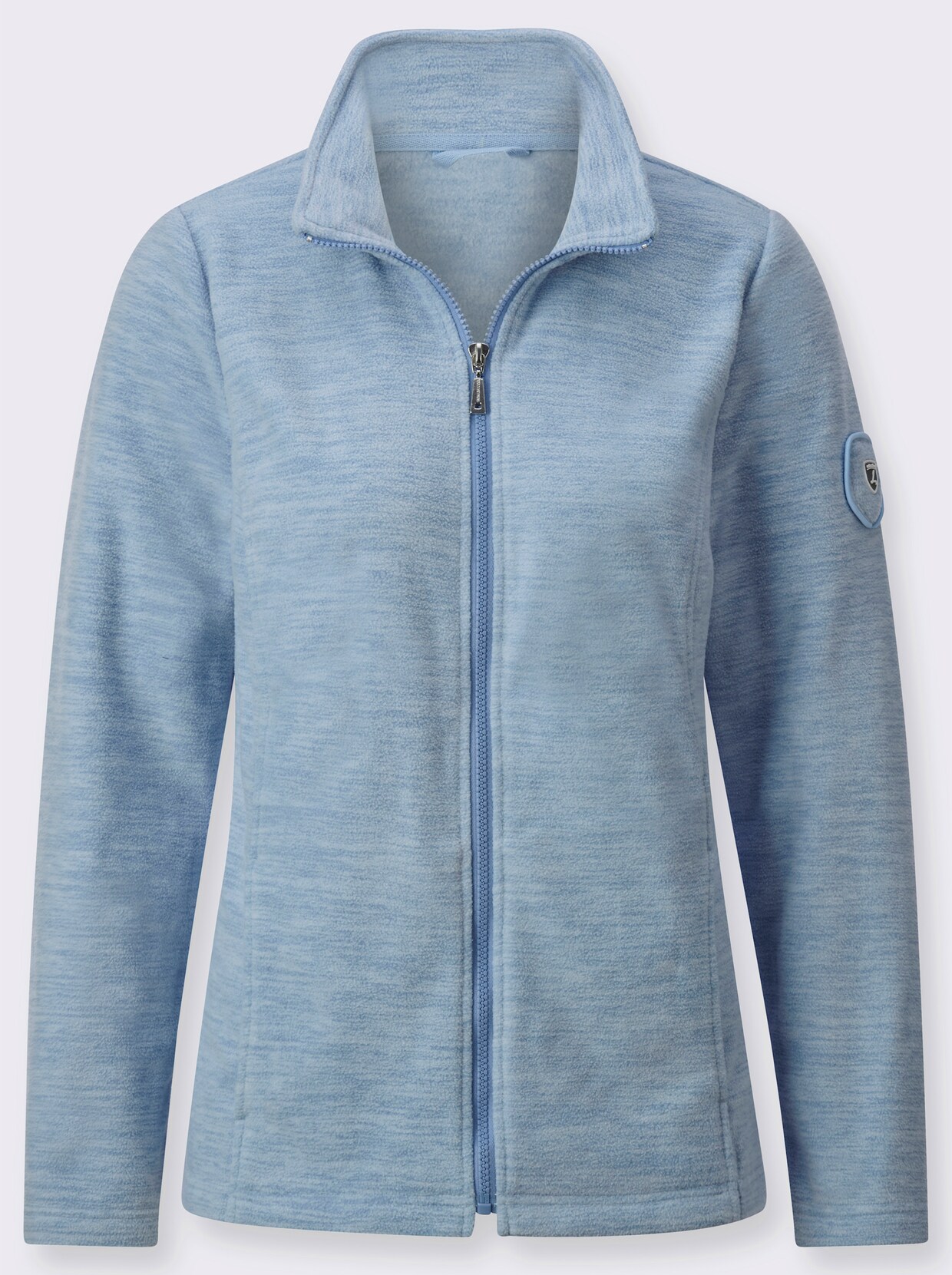 Fleece-Jacke - bleu-meliert