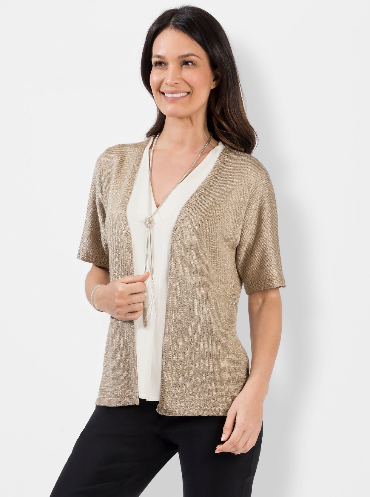 Cardigan - sesam