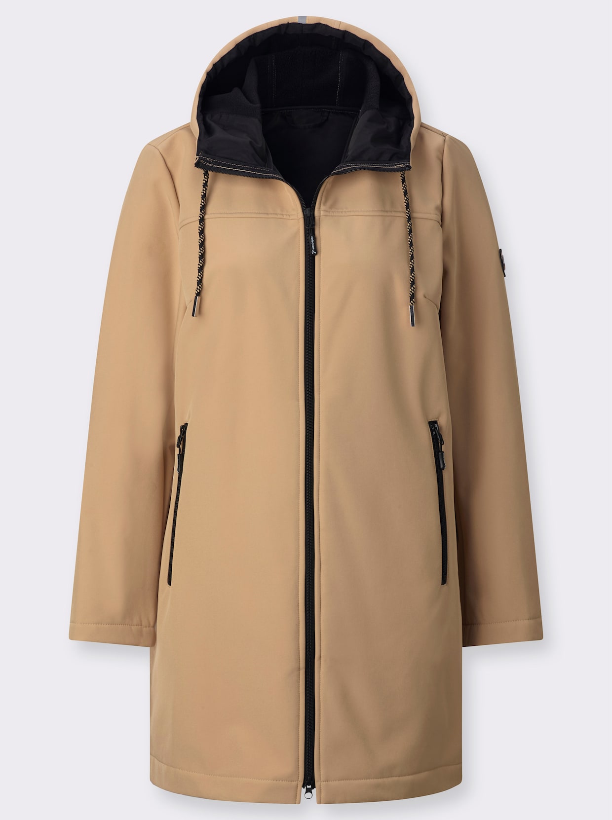 Softshell-jack - camel