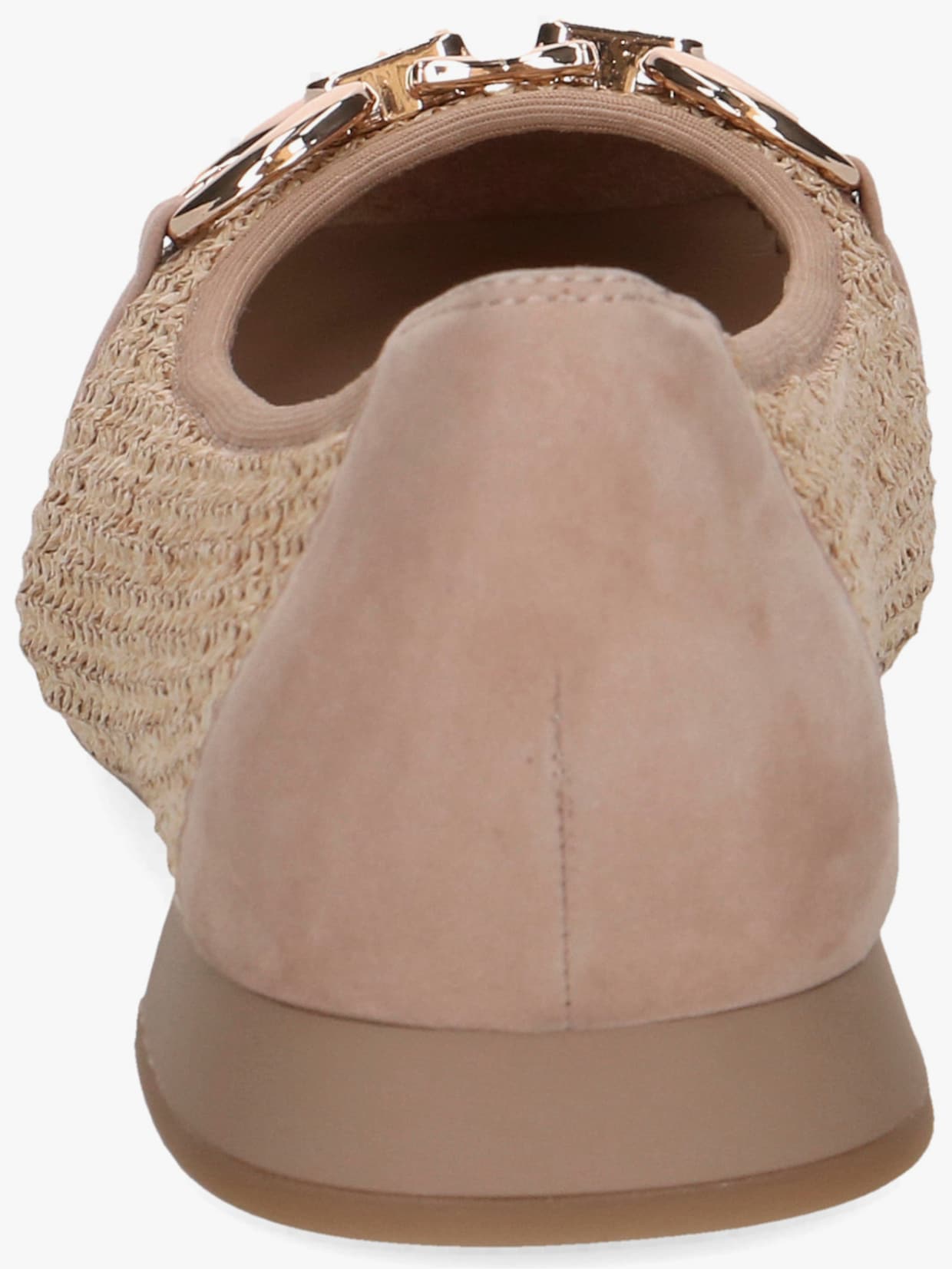 Caprice Ballerina mit Zierspange - camel