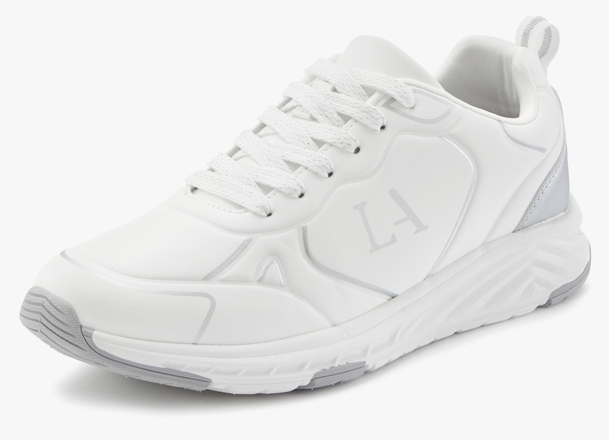 LASCANA Sneaker - weiß/silberfarben