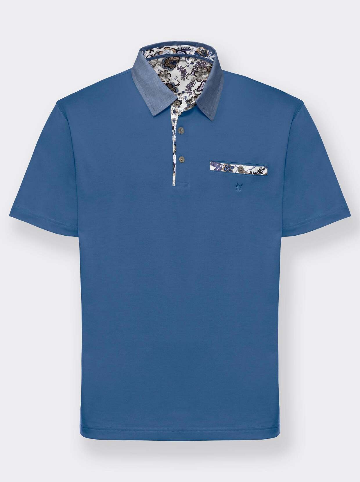 Hajo Kurzarm-Shirt - blau