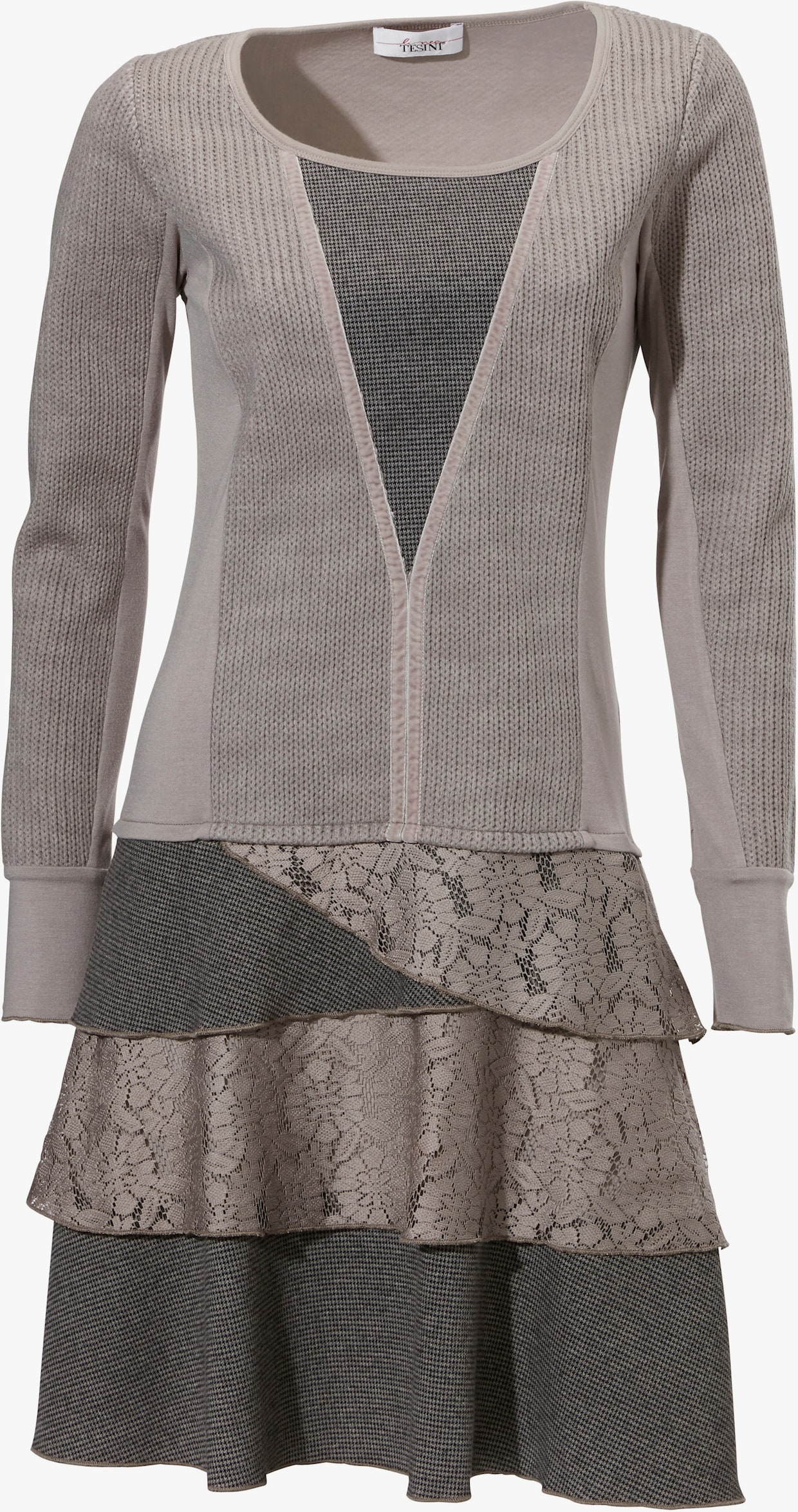 heine Jerseyjurk - taupe