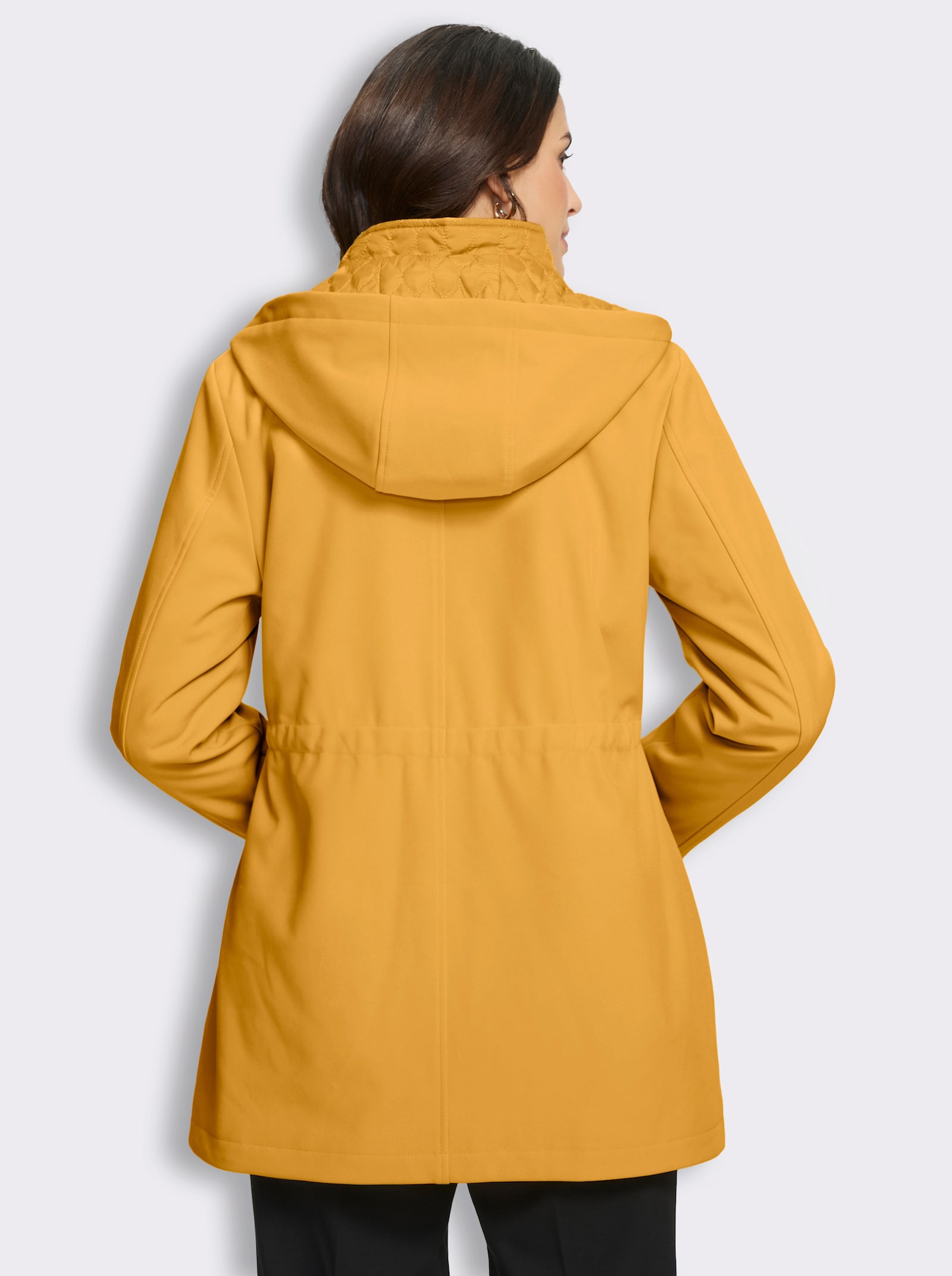  Jacke in 2-in-1-Optik - ocker