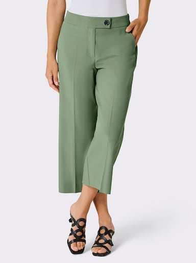CREATION L PREMIUM Stoffhose - eucalyptus